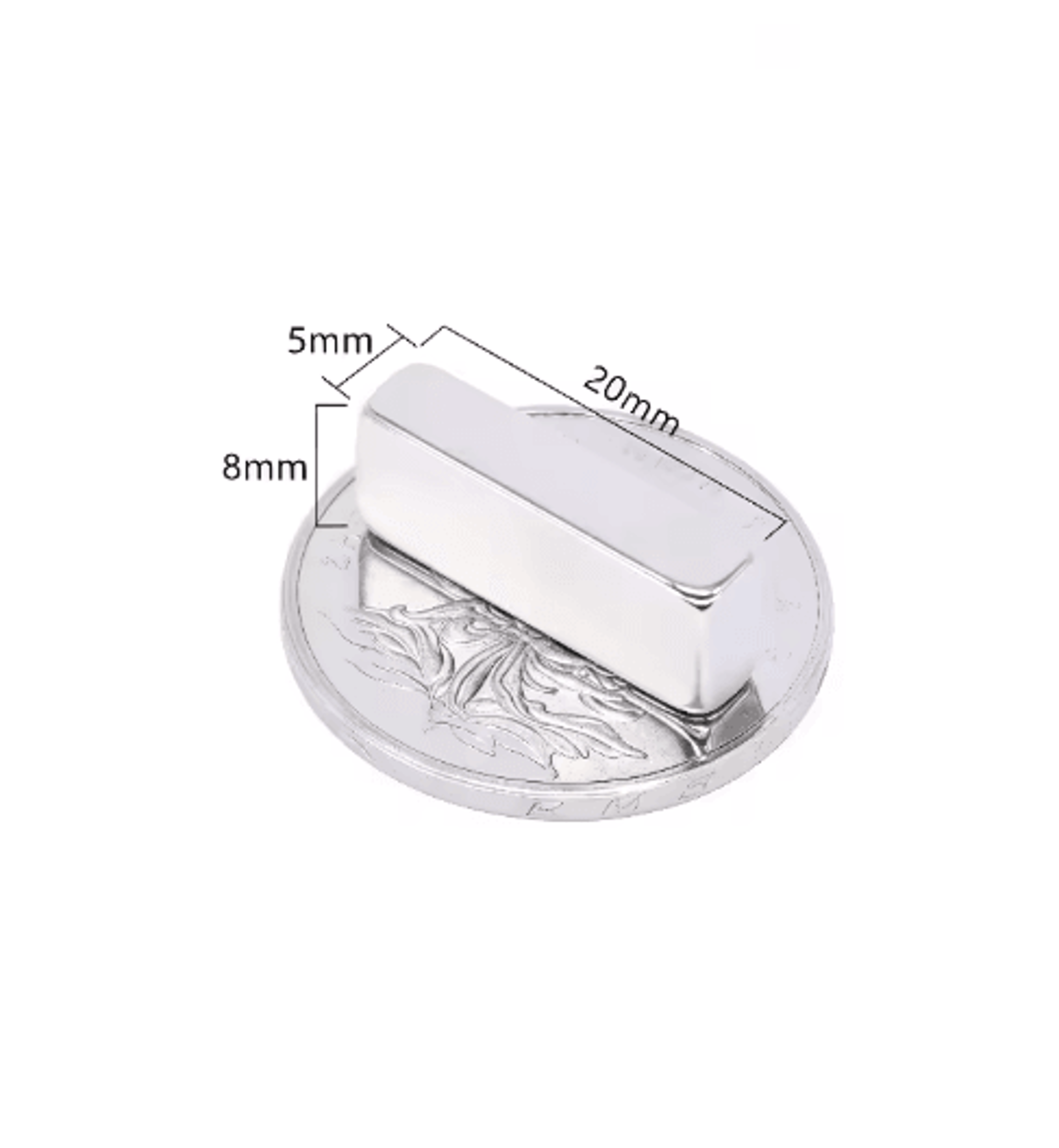 10PCS N52 Strong Square Neodymium Magnets Heavy Duty Compact Magnetic Set 10