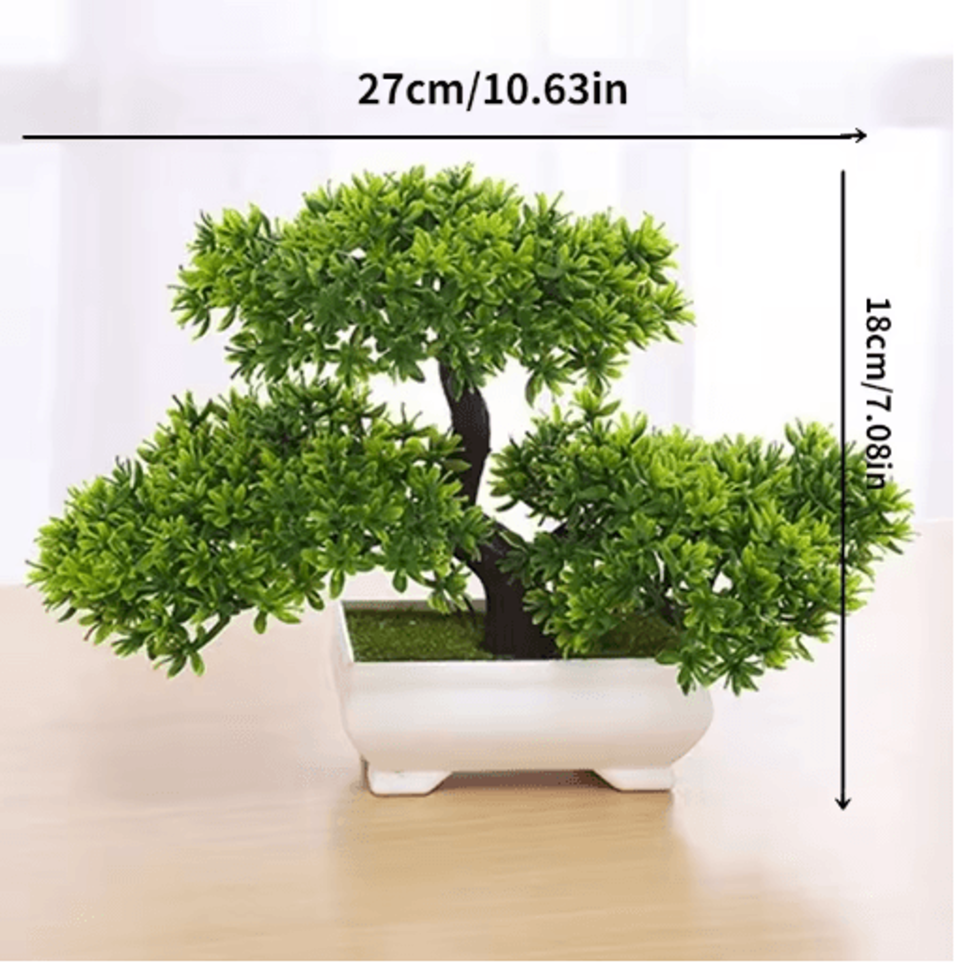 Mini Artificial Bonsai Plant Decorative Fake Tree For Home  Table Decor 3