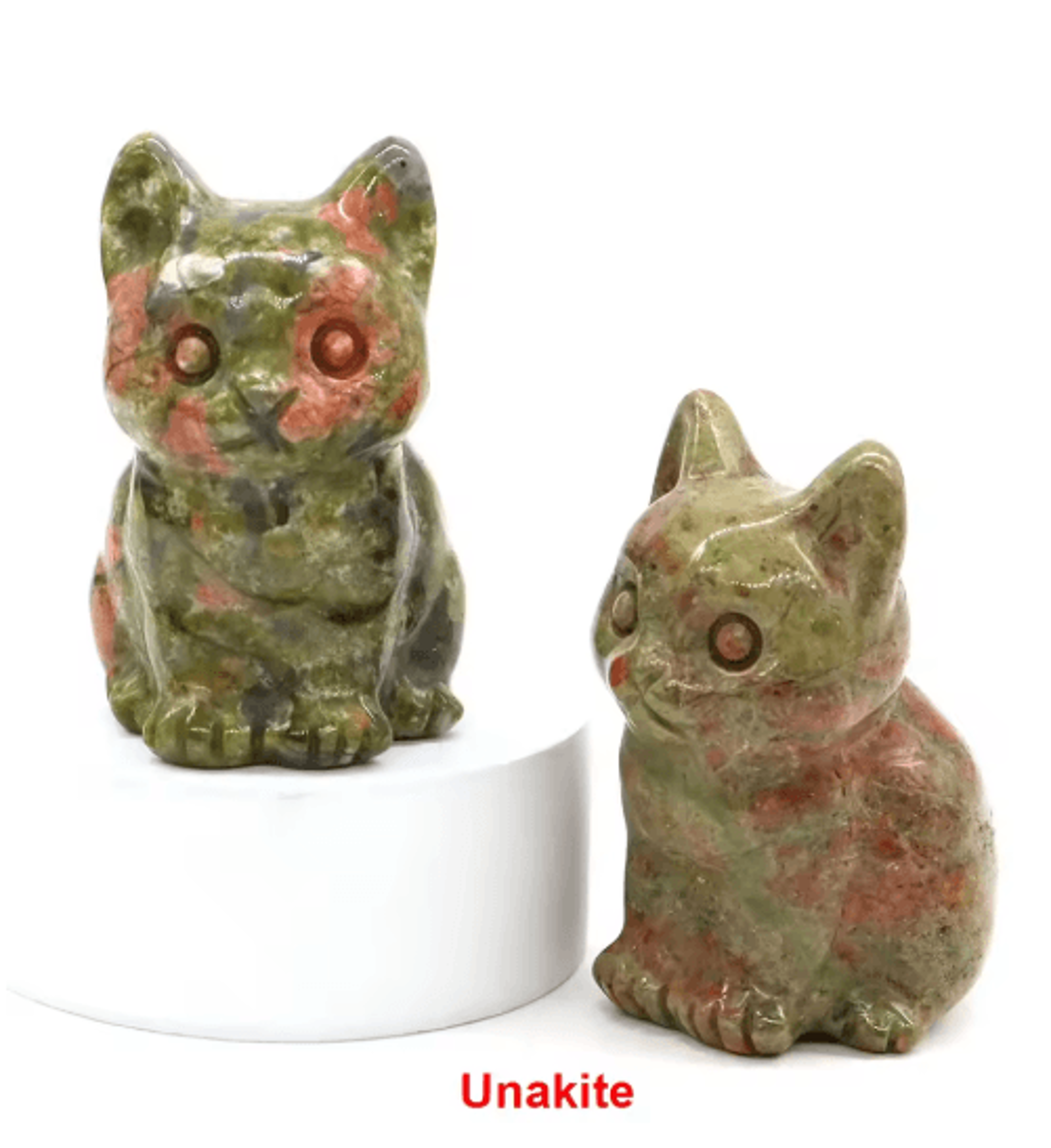 HandCarved Amethyst Cat Figurine Crystal Animal Statue For Chakra Healing  Meditation Decor 16