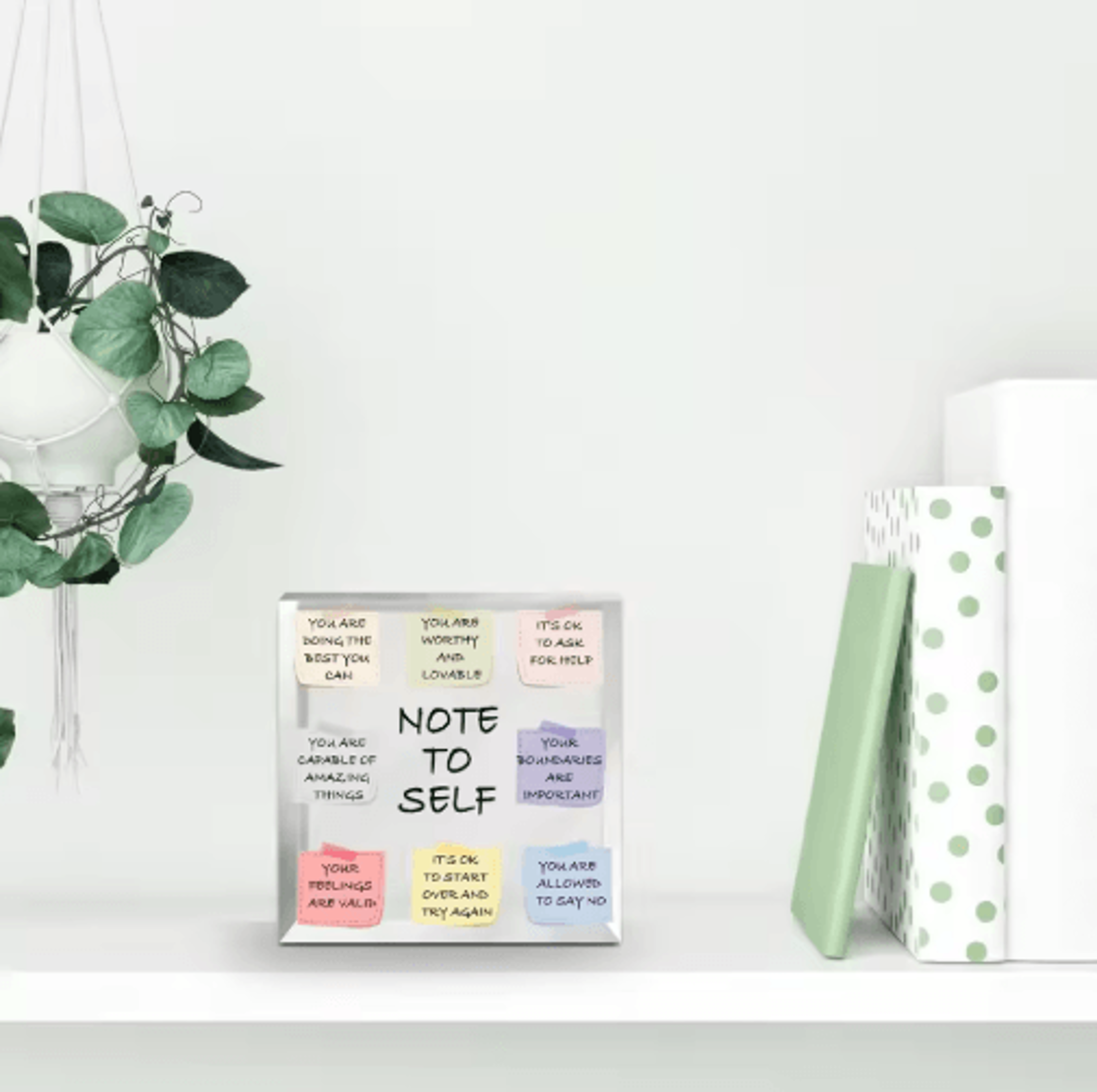 Inspirational Mental Health Desk Sign  Psychology Office Decor  Motivational Gift For Women 5