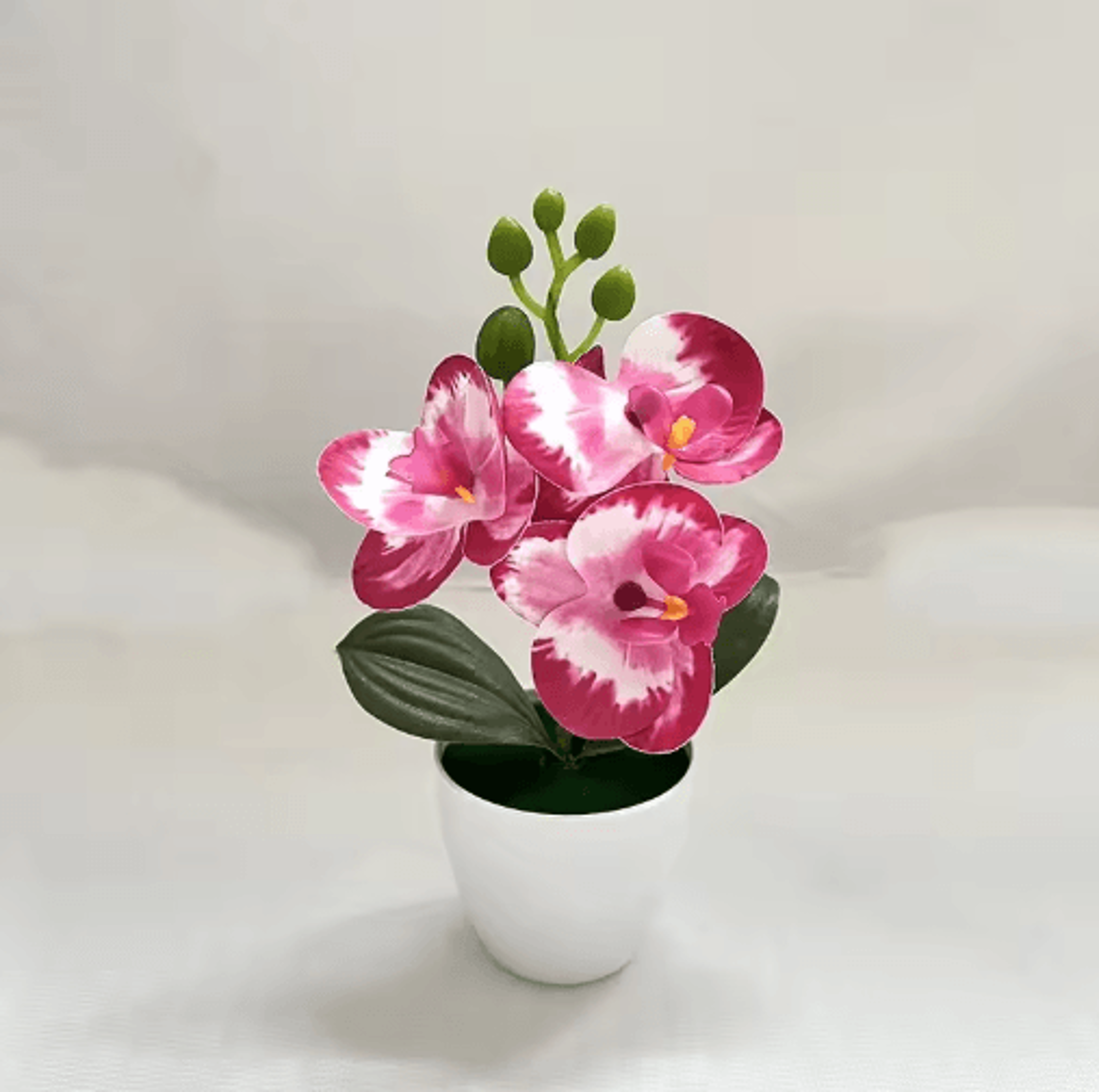 Mini Artificial Bonsai Plant With Pot  Realistic Desktop Greenery For Home Decor 3