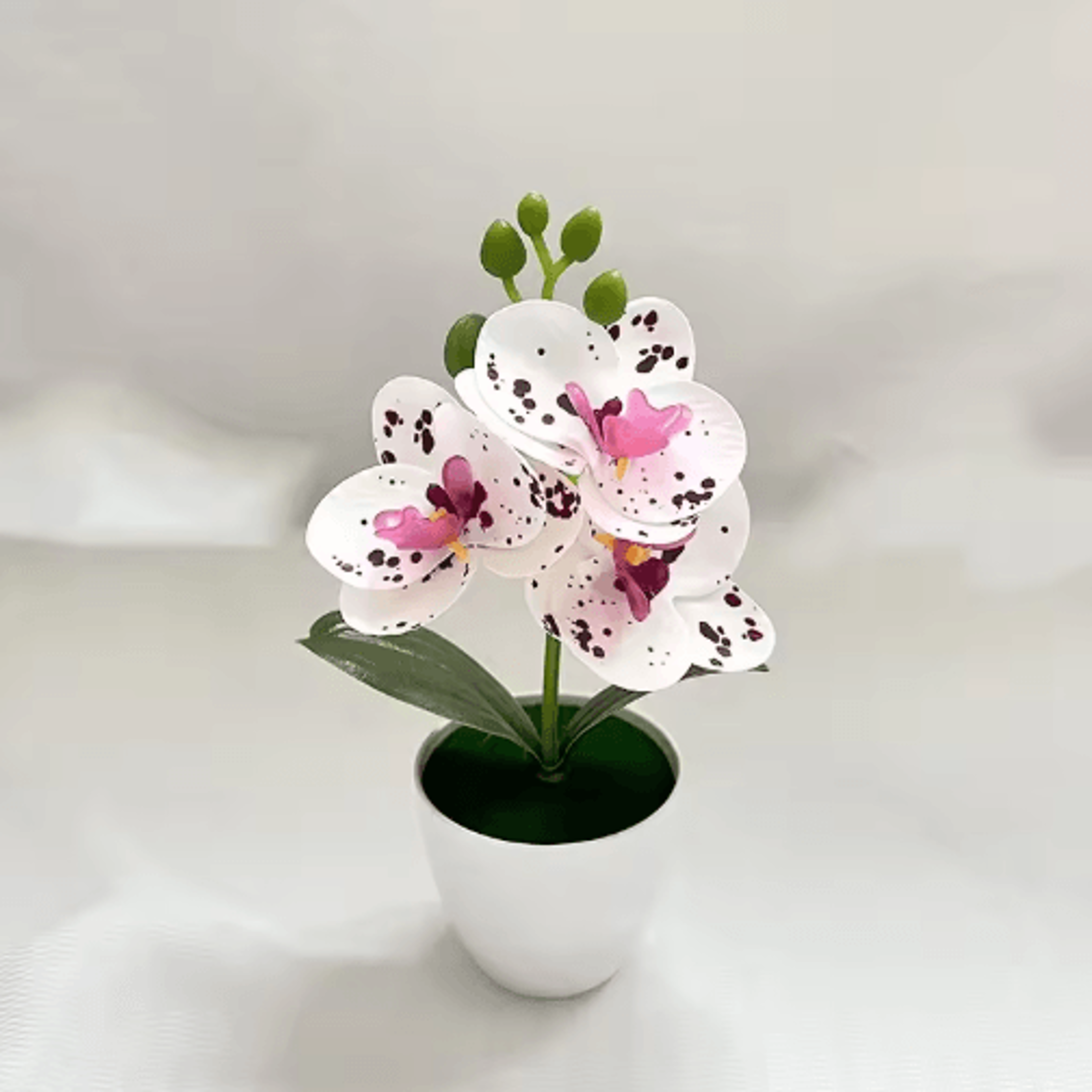 Mini Artificial Bonsai Plant With Pot  Realistic Desktop Greenery For Home Decor 4