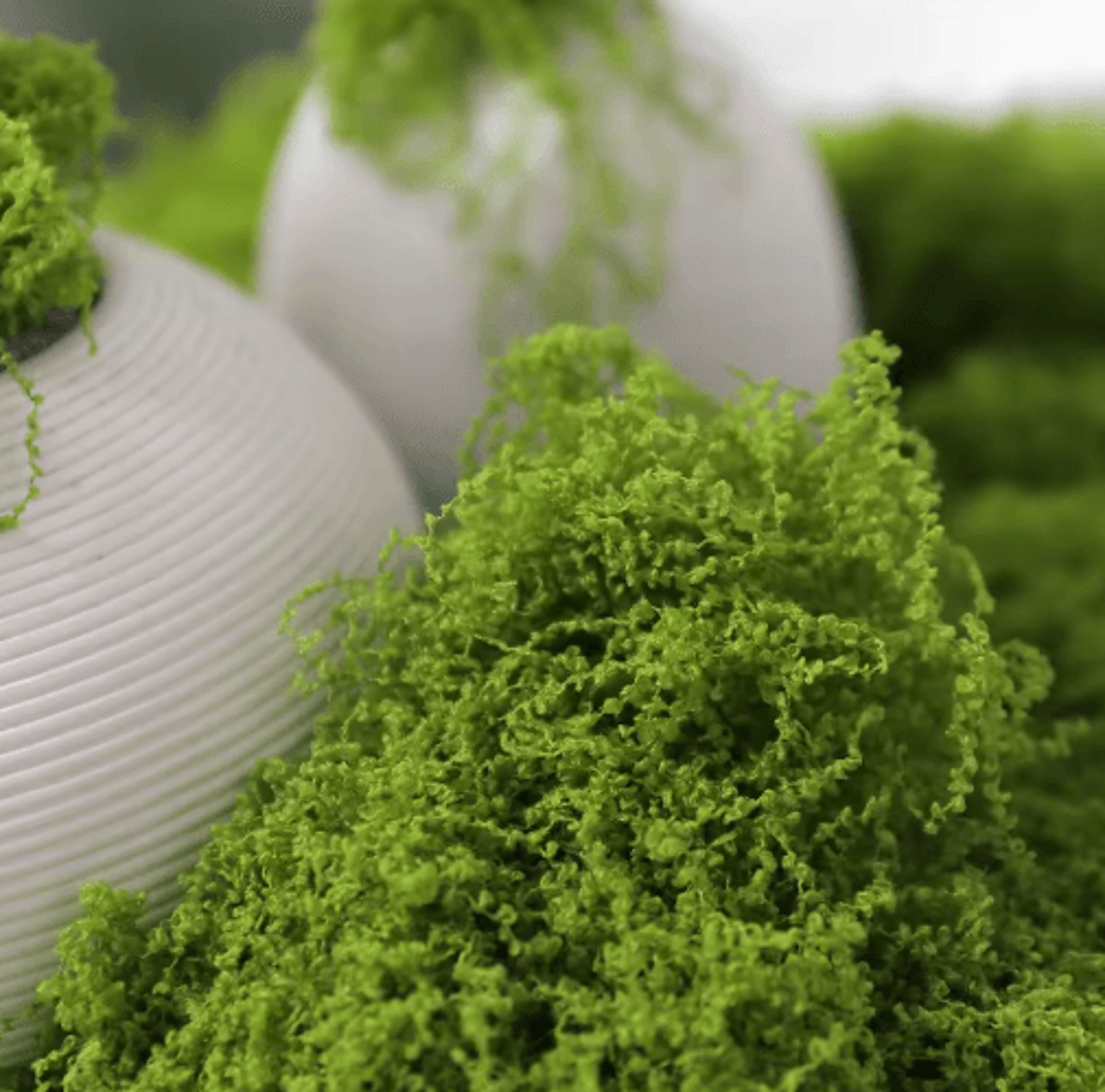 Artificial Green Moss For Crafts  Faux Preserved Moss For Home  Garden Decor 9