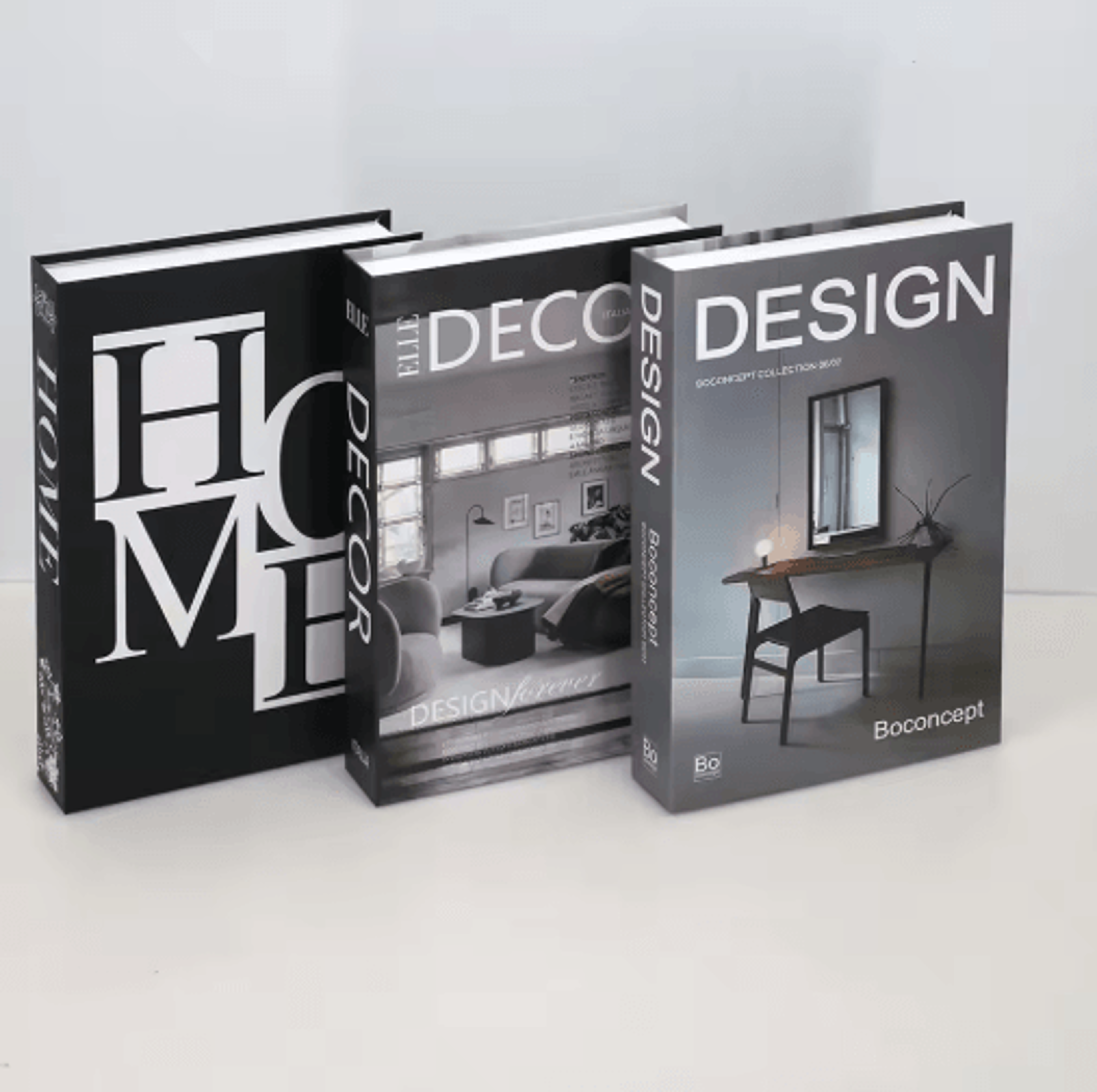 Modern Decorative Book Set 3pcs Fake Books Decor For Stylish Home  Coffee Table Display 7