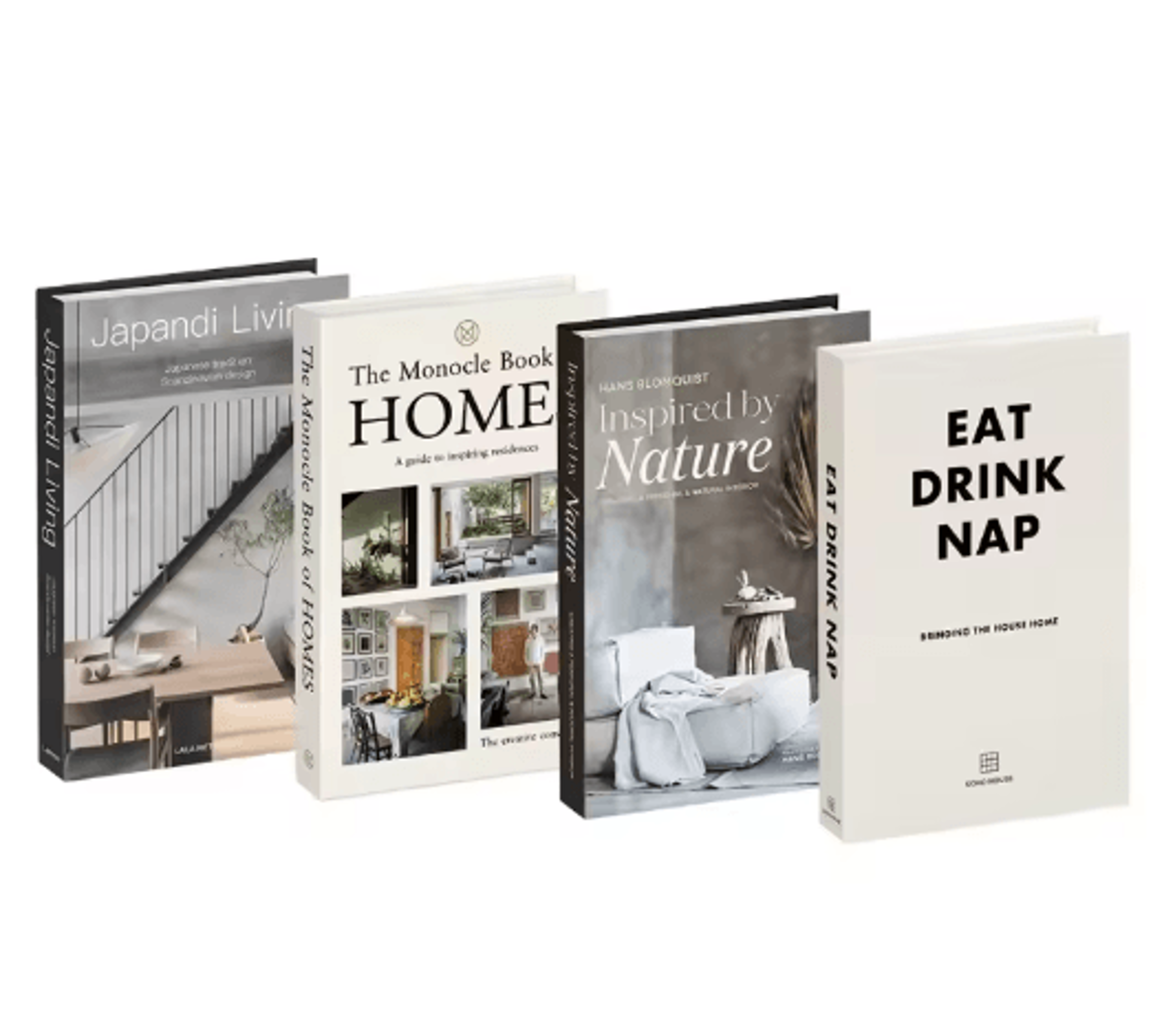 Aesthetic Decorative Fake Books Set  Designer Coffee Table  Bookshelf Decor 4pcs 15