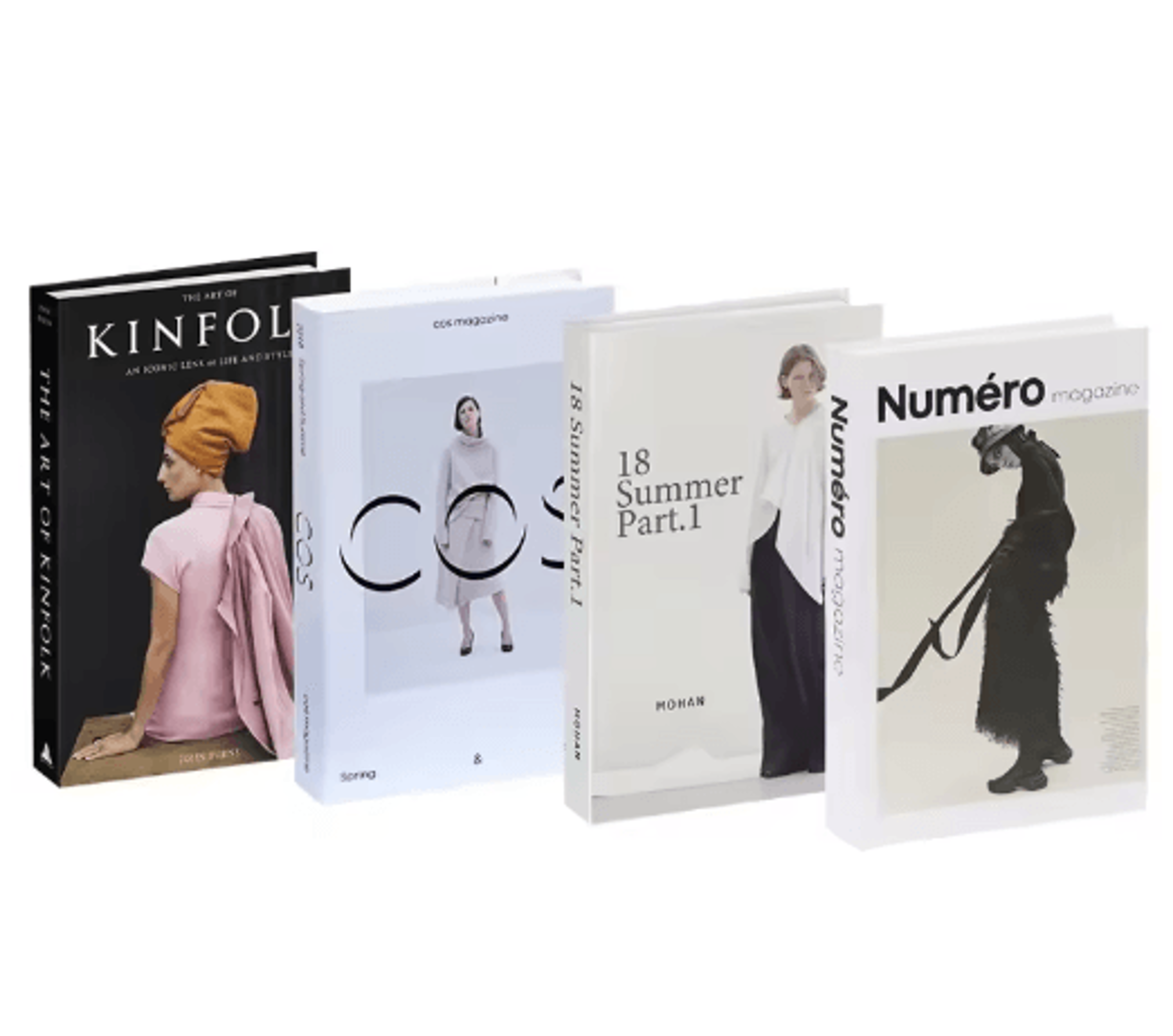 Aesthetic Decorative Fake Books Set  Designer Coffee Table  Bookshelf Decor 4pcs 3