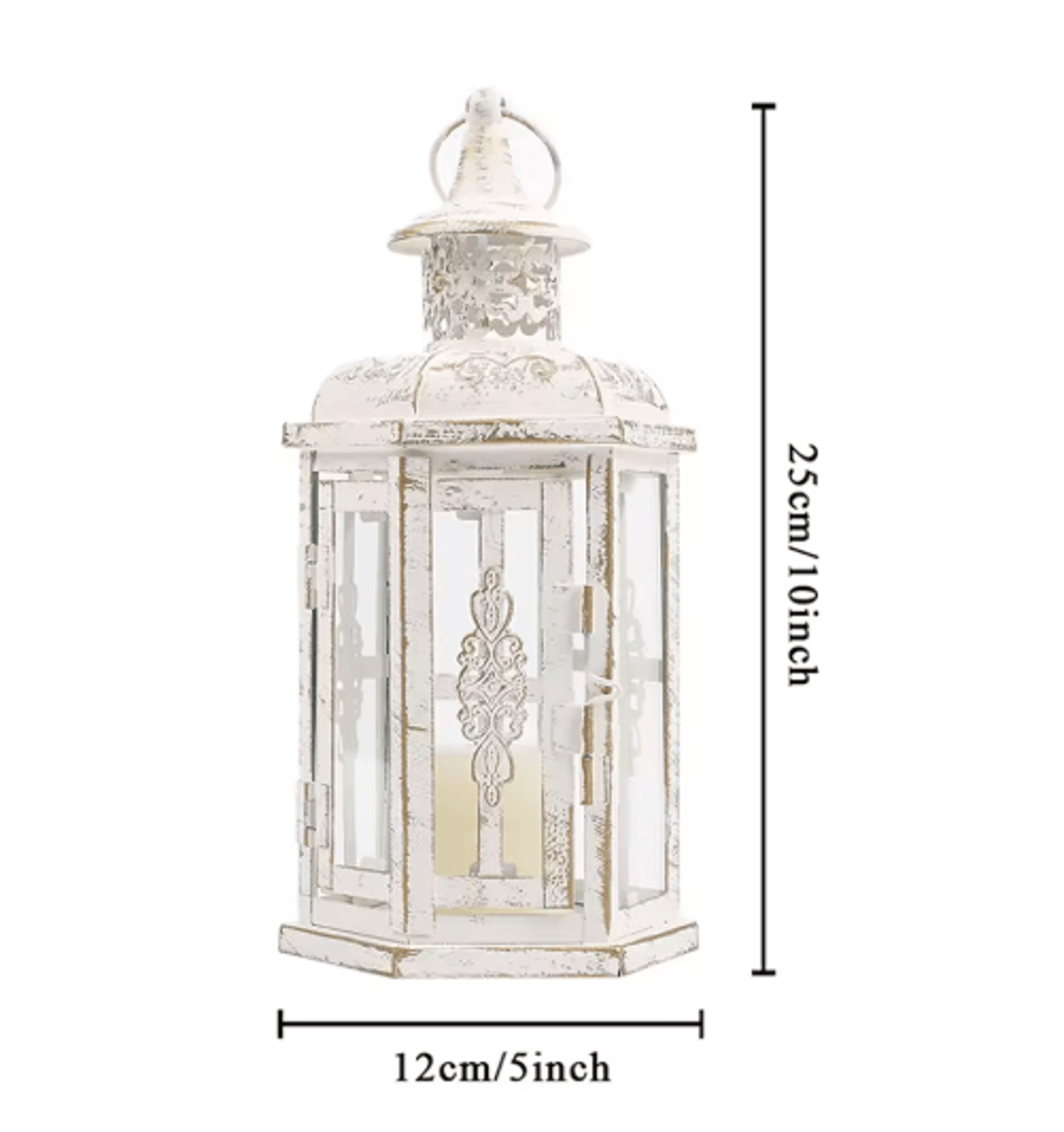 Vintage Hanging Candle Lantern 11 Metal Decorative Lantern For Indoor  Outdoor Decor 1