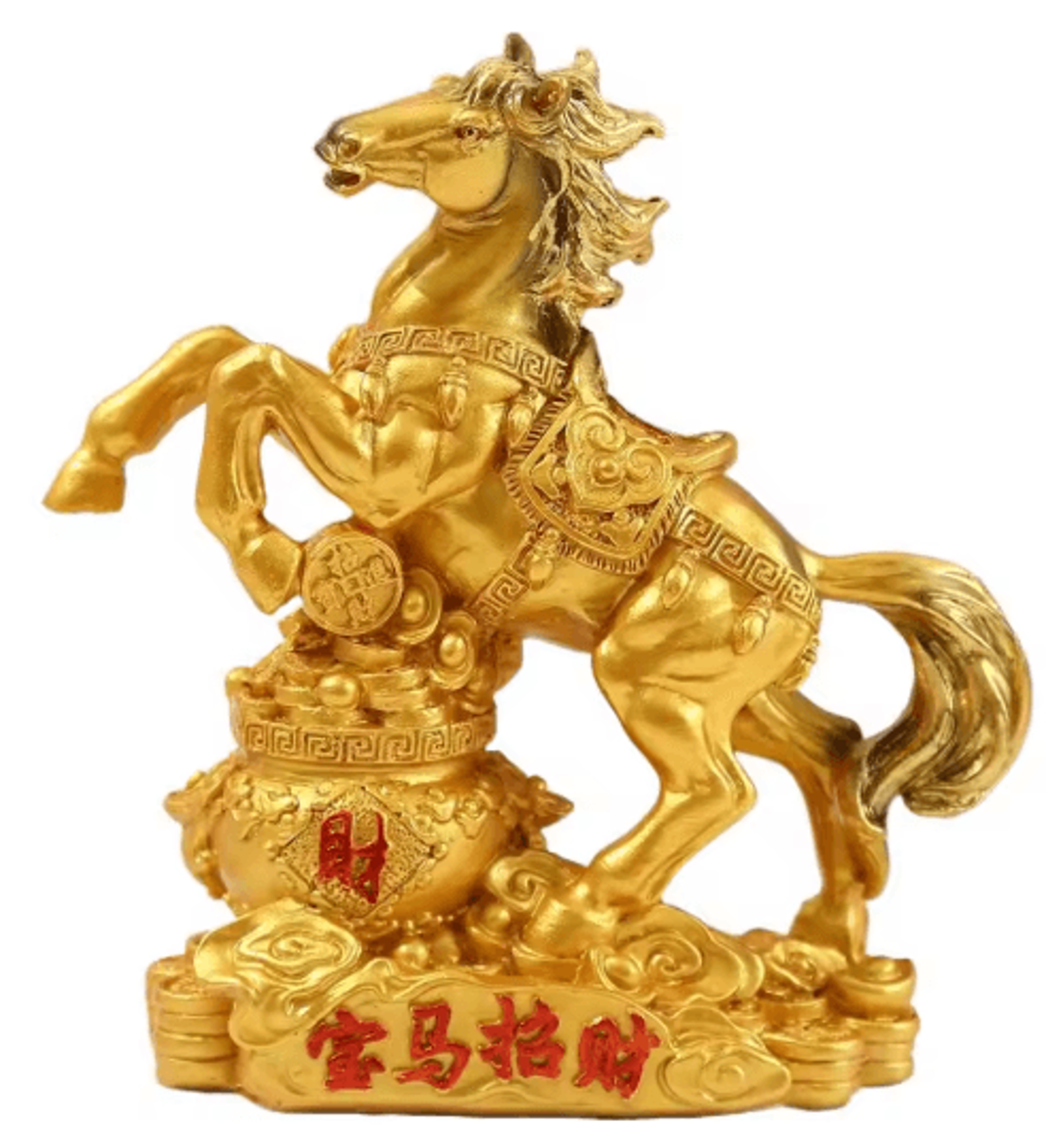 Rosewood Feng Shui Horse Statue Lucky Zodiac Horse Decor For Wealth  Success 3