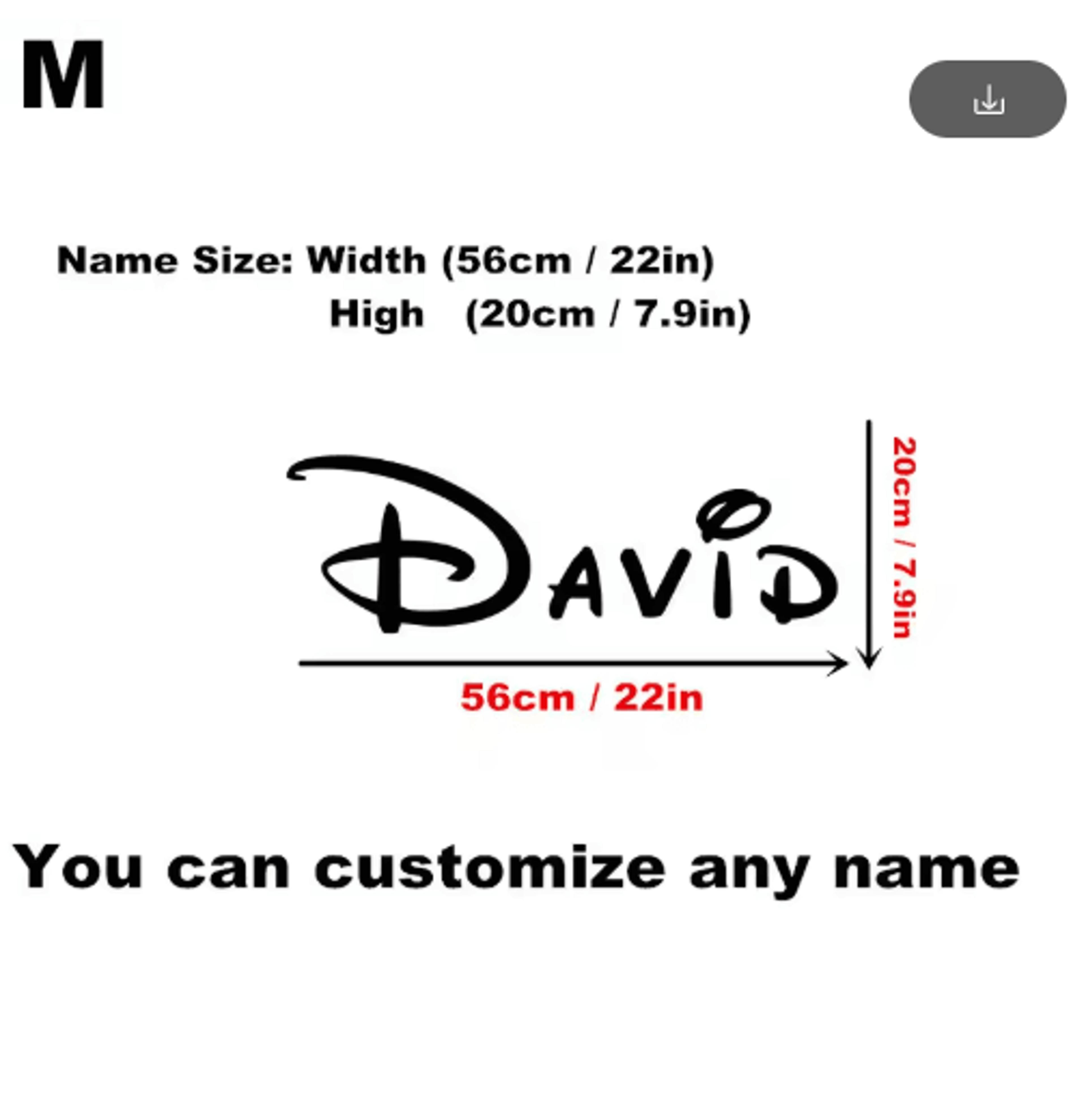 Personalized Name Wall Sticker Custom Kids Room  Nursery Vinyl Decal 4