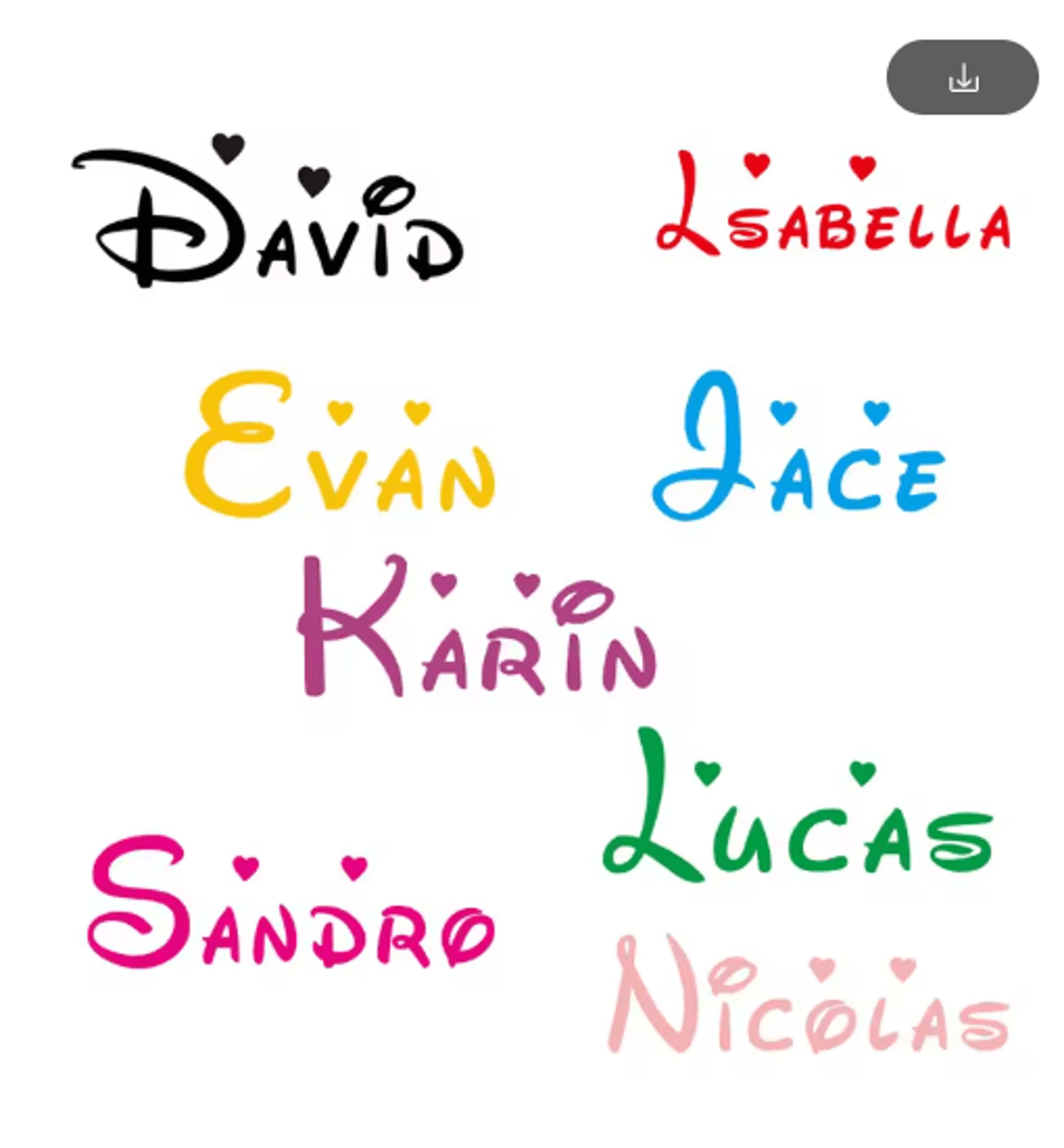 Personalized Name Wall Sticker Custom Kids Room  Nursery Vinyl Decal 0