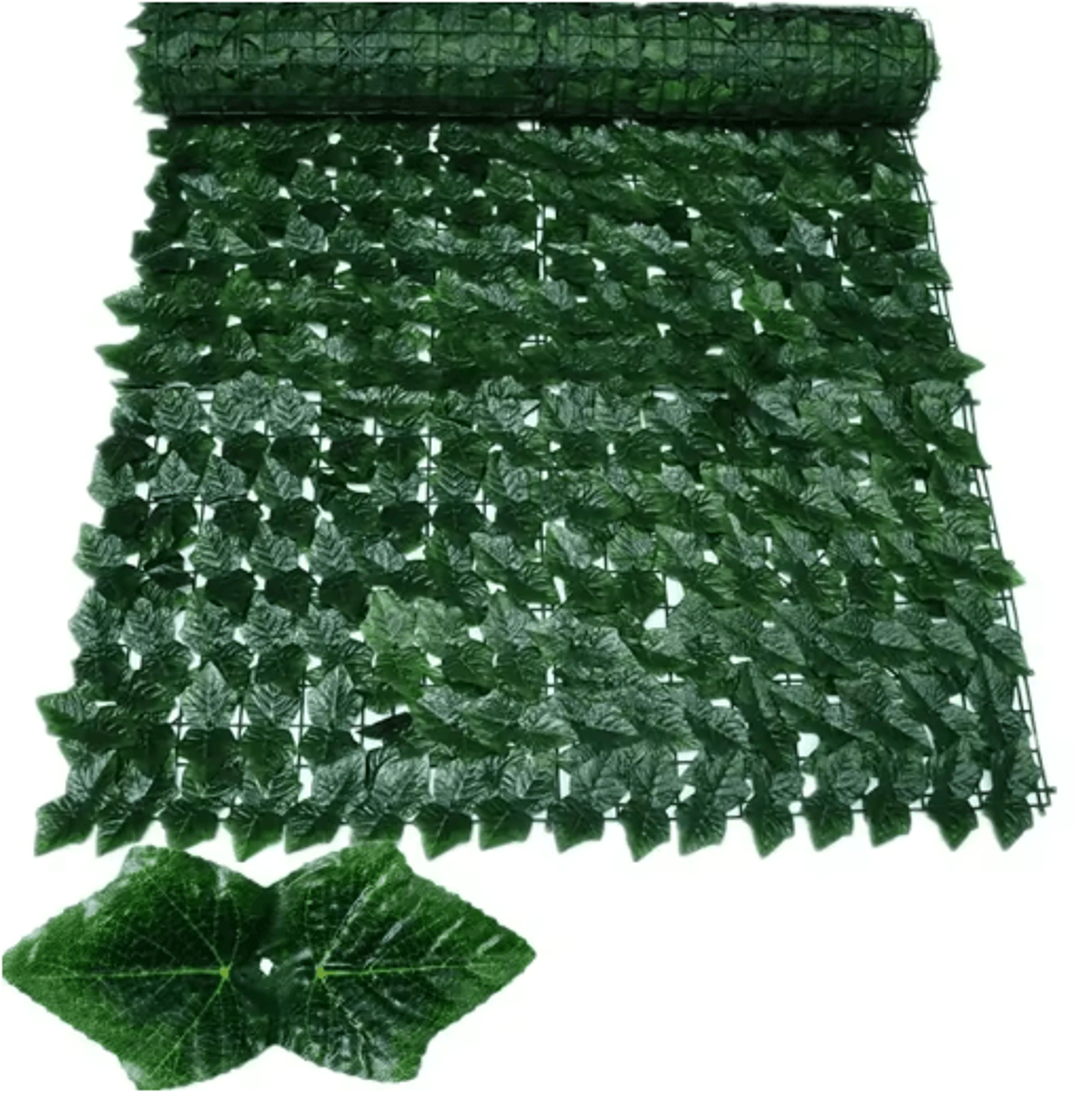 Artificial Ivy Privacy Fence 50 By 500 Cm Balcony  Garden Leaf Screen Decor 5