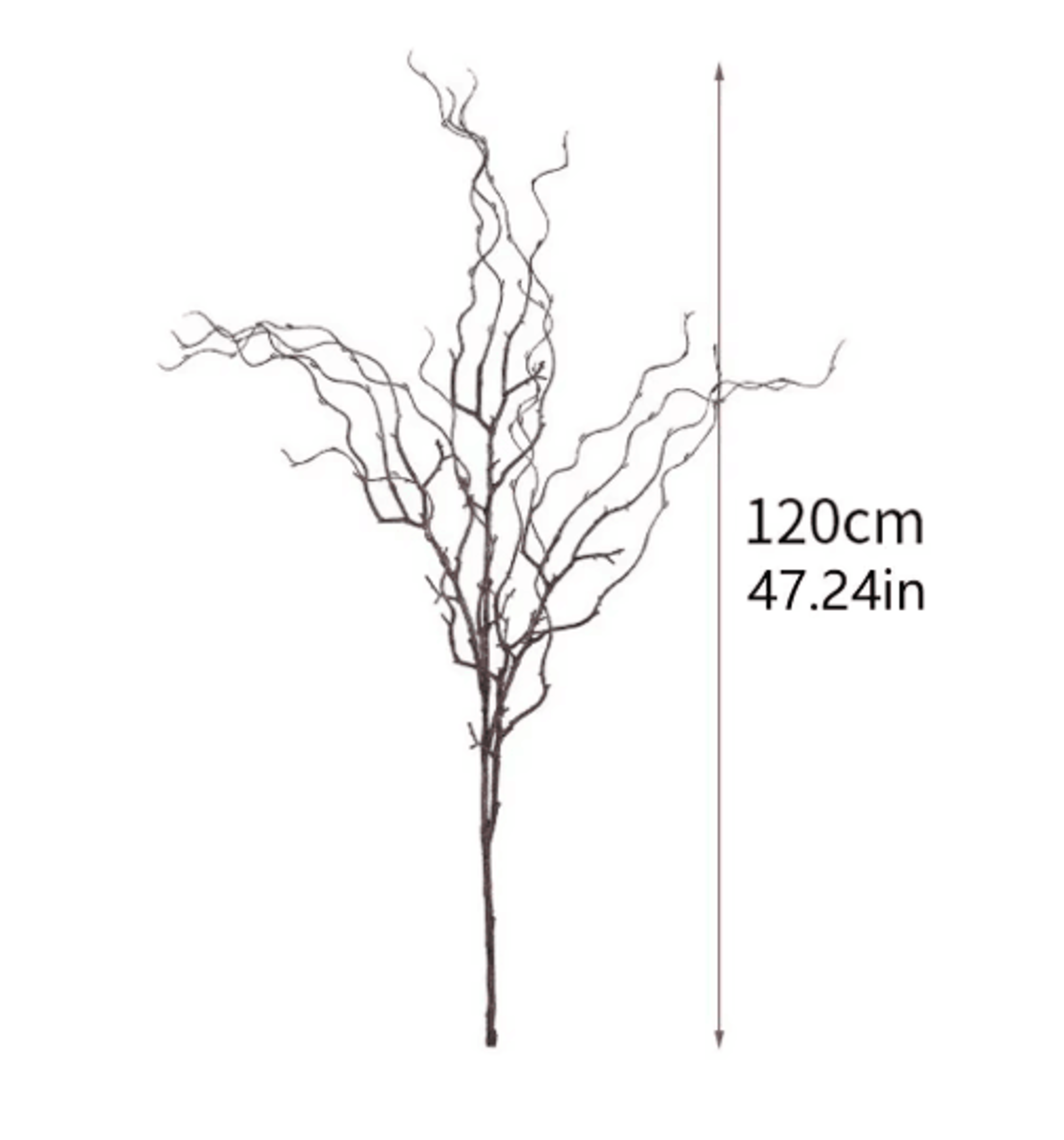 120cm Artificial Willow Branch Realistic Luxury Tree Decor For Home  Living Room 8