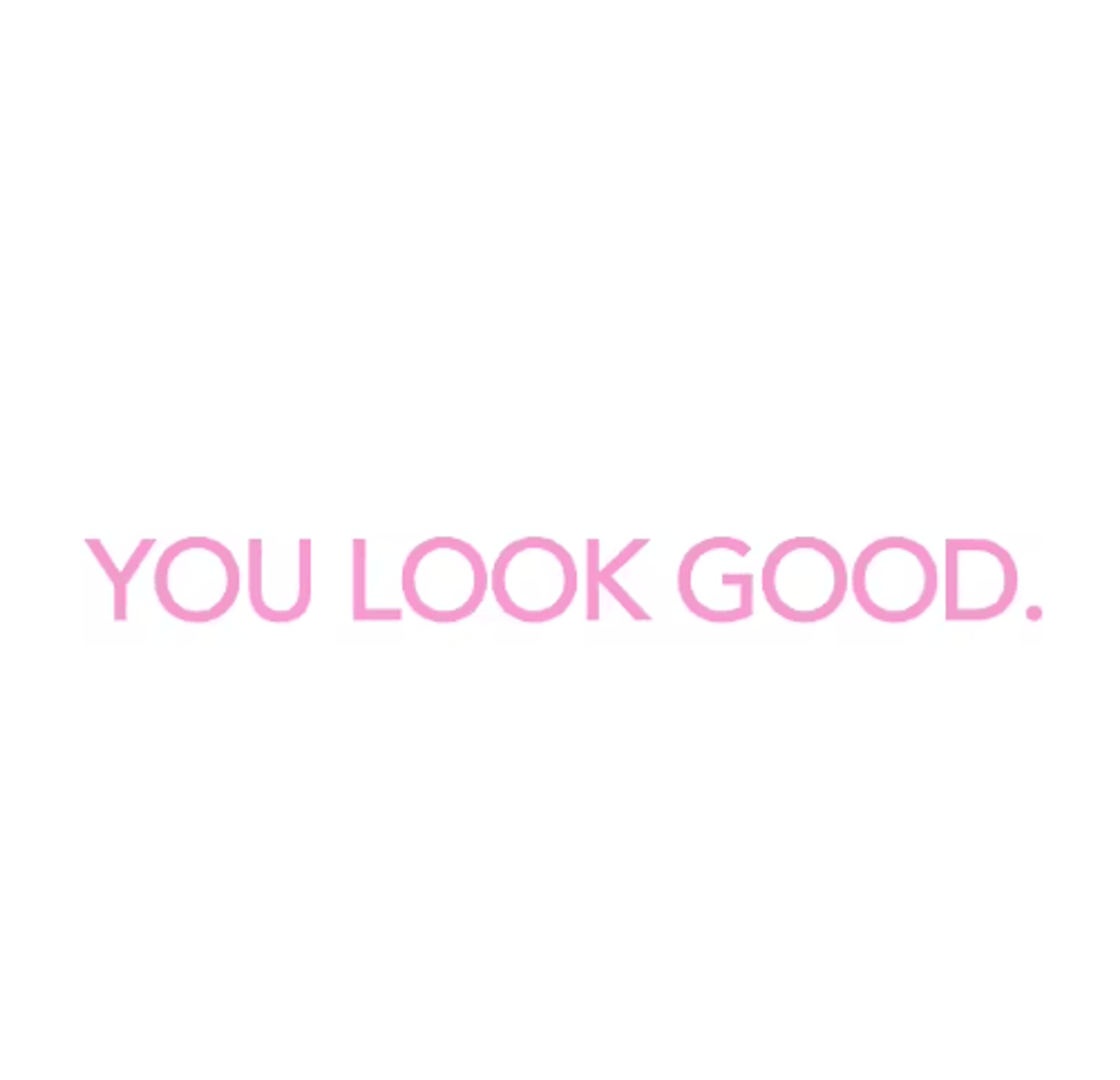 You Look Amazing Mirror Decal Inspirational Vinyl Wall Sticker For Bathroom  Bedroom 4