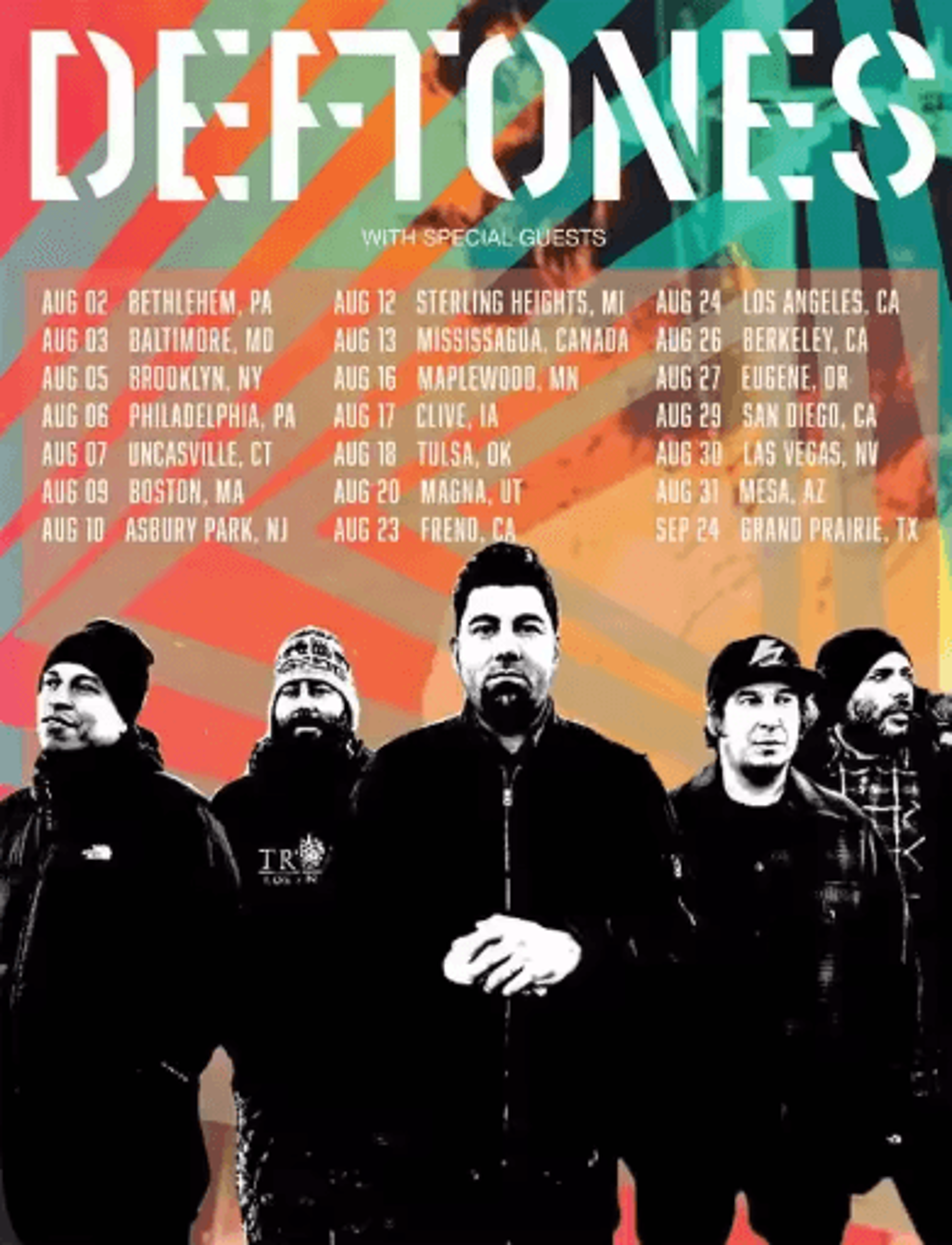 Deftones Around The Fur Album Poster Retro Rock Band Wall Art Decor 17