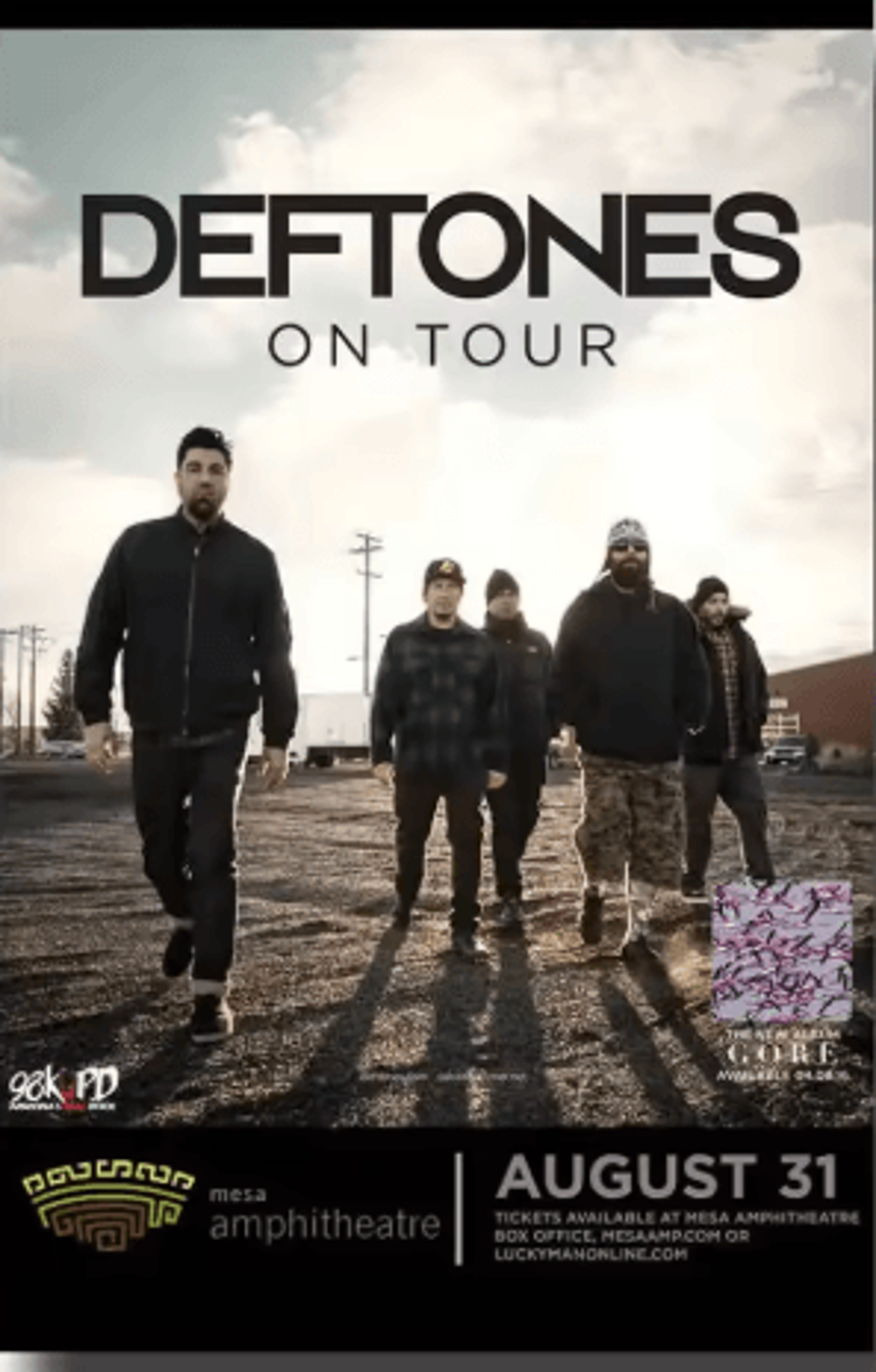 Deftones Around The Fur Album Poster Retro Rock Band Wall Art Decor 20