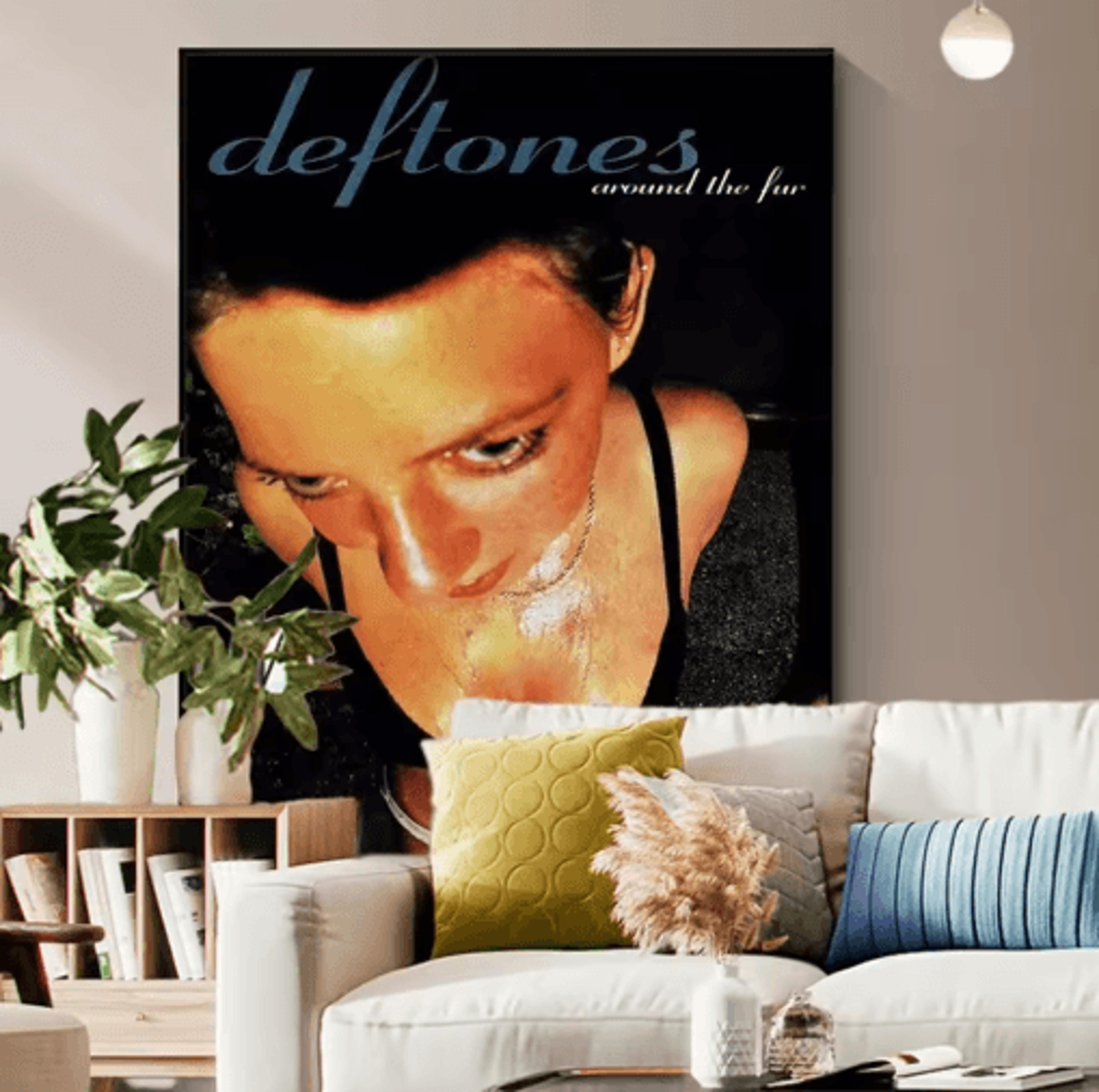 Deftones Around The Fur Album Poster Retro Rock Band Wall Art Decor 28