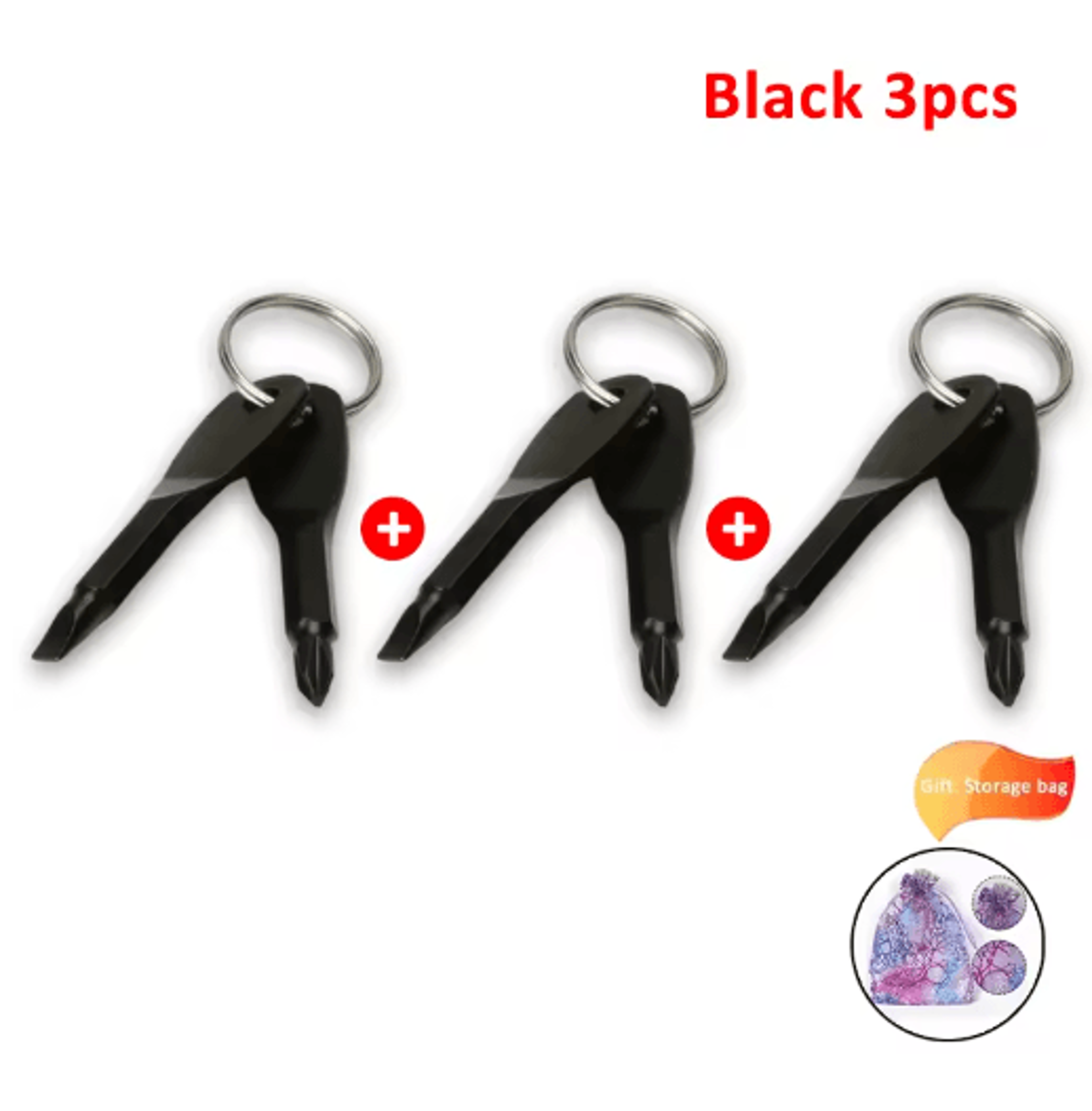 Multifunctional Emergency EDC Tool With Screwdriver  Safety Protection 8