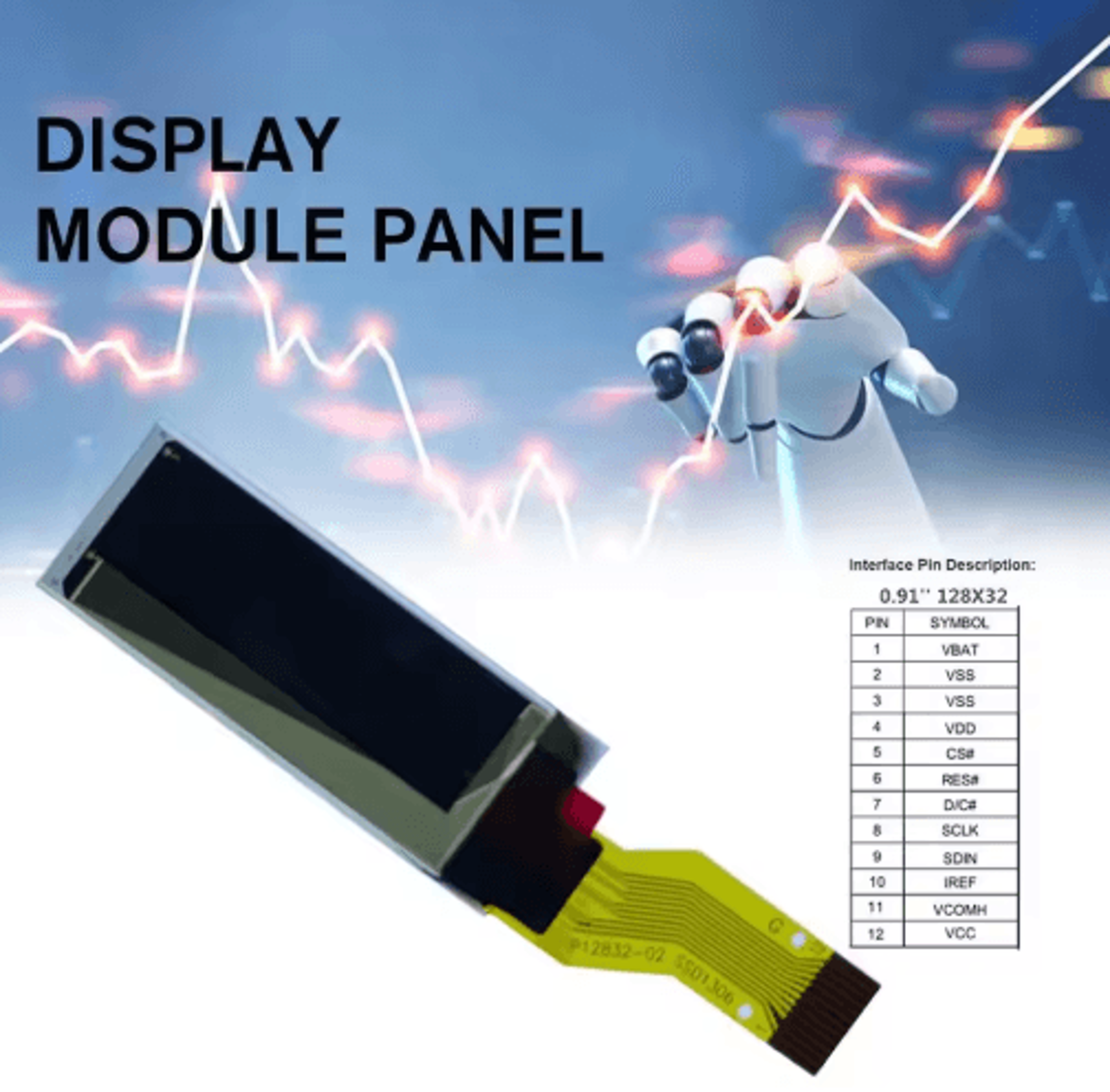 091 SSD1306 OLED Display Module For DIY Electronics Projects 0