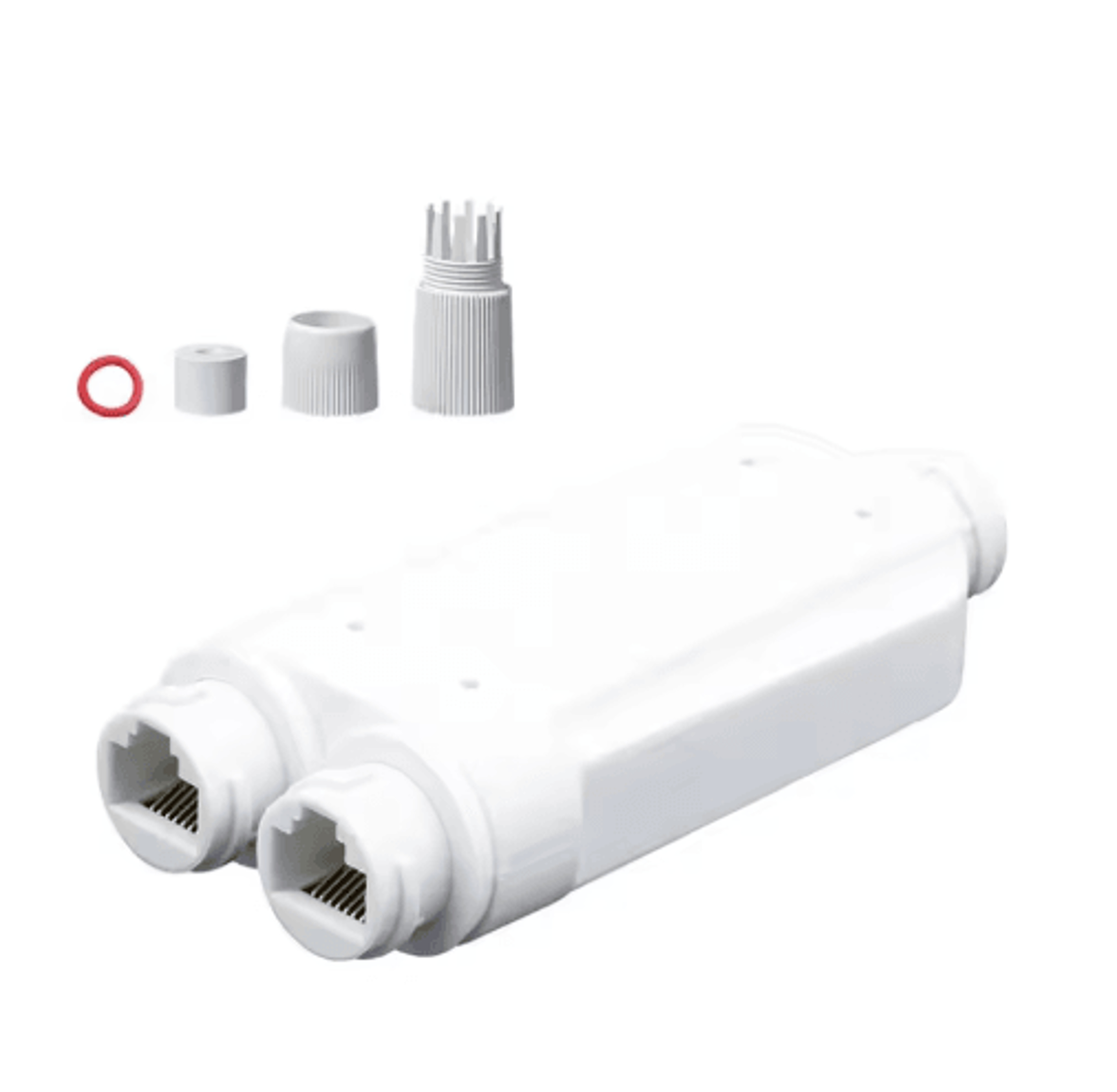 IP66 Waterproof 2Port PoE Repeater  Network Extender 1