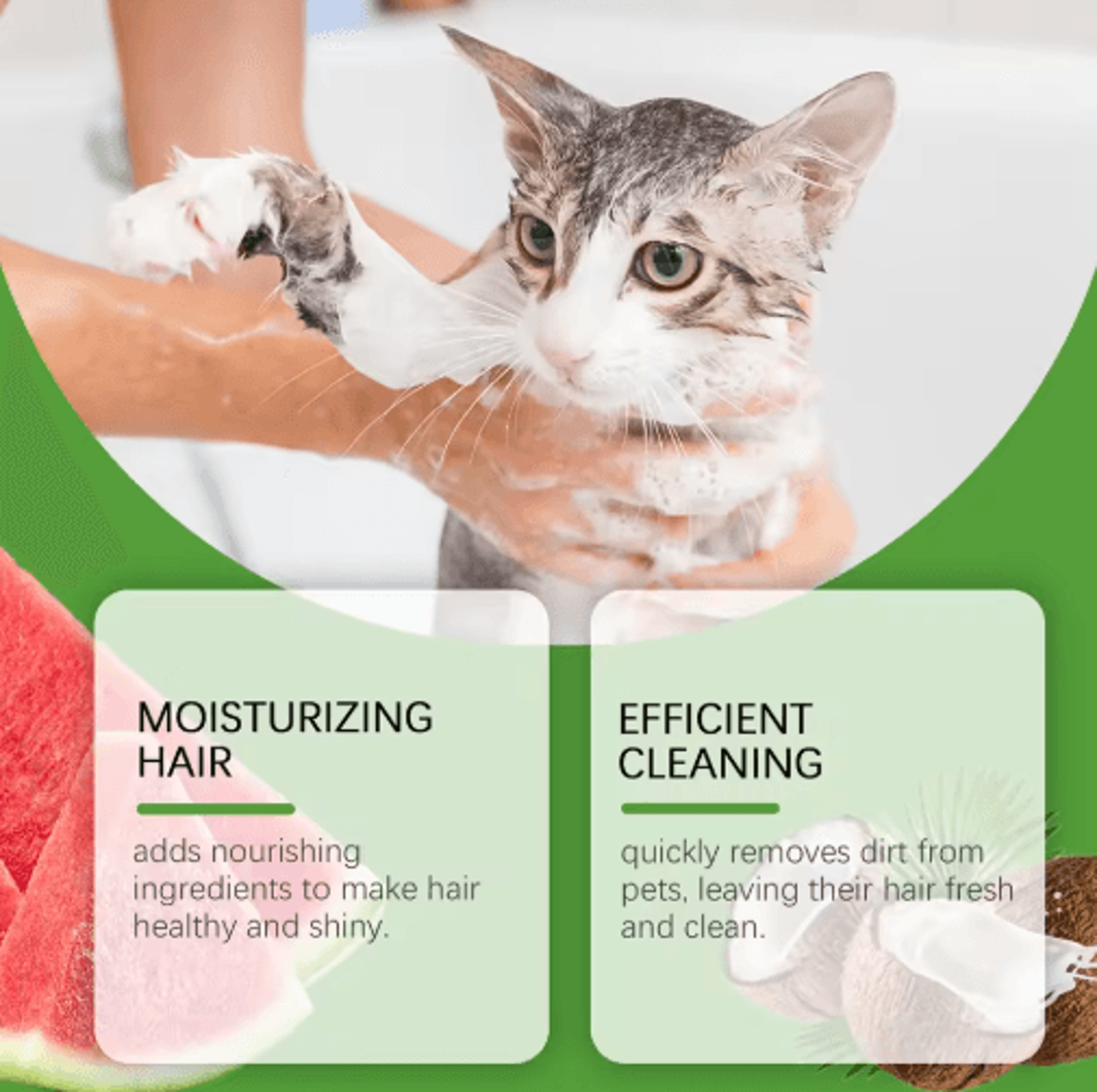 YEGBONG 2in1 Pet Shampoo  Conditioner For Itch Relief And Odor Removal 5