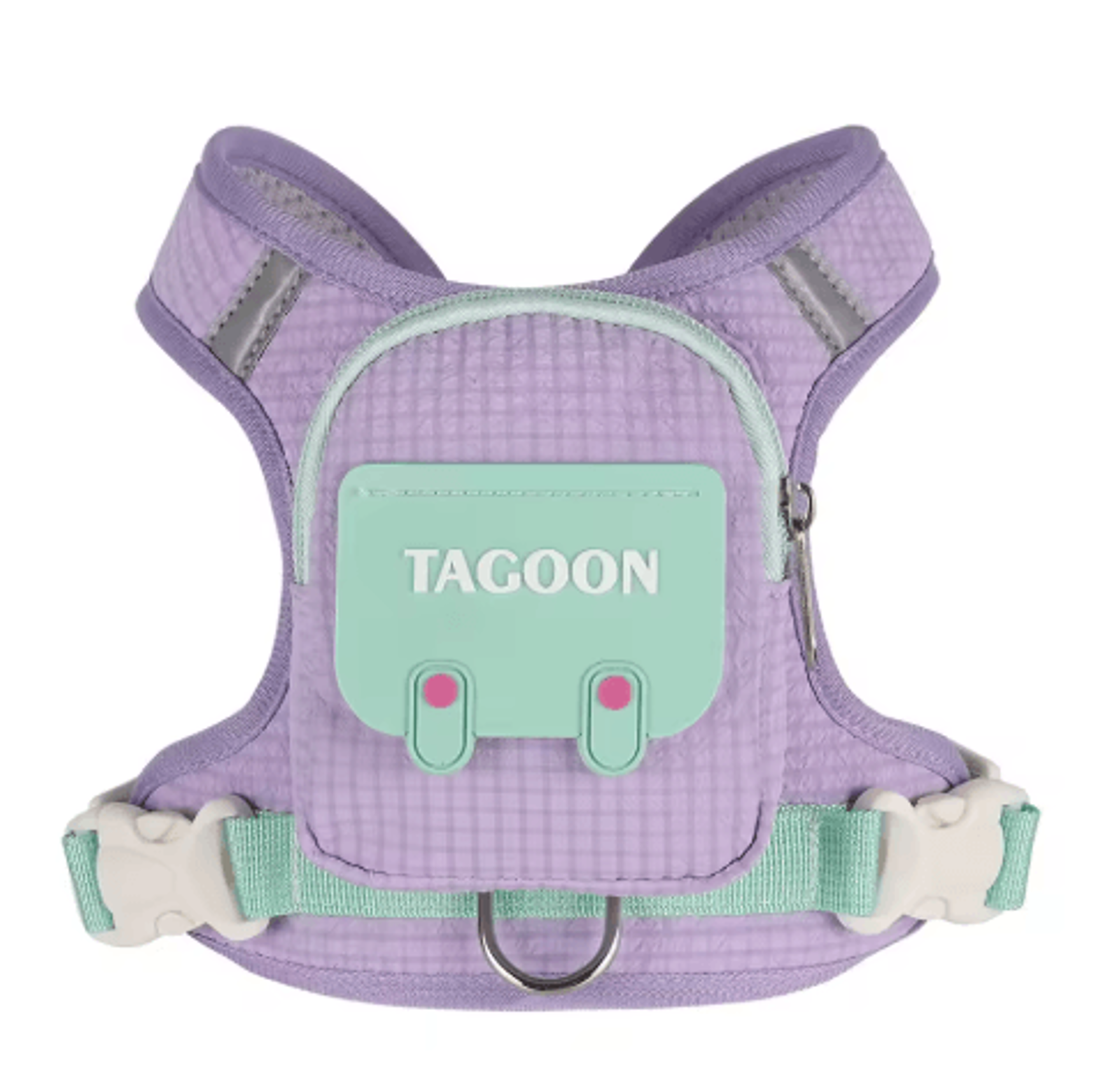 Adjustable Reflective Dog  Cat Harness With Leash And Backpack Set 8