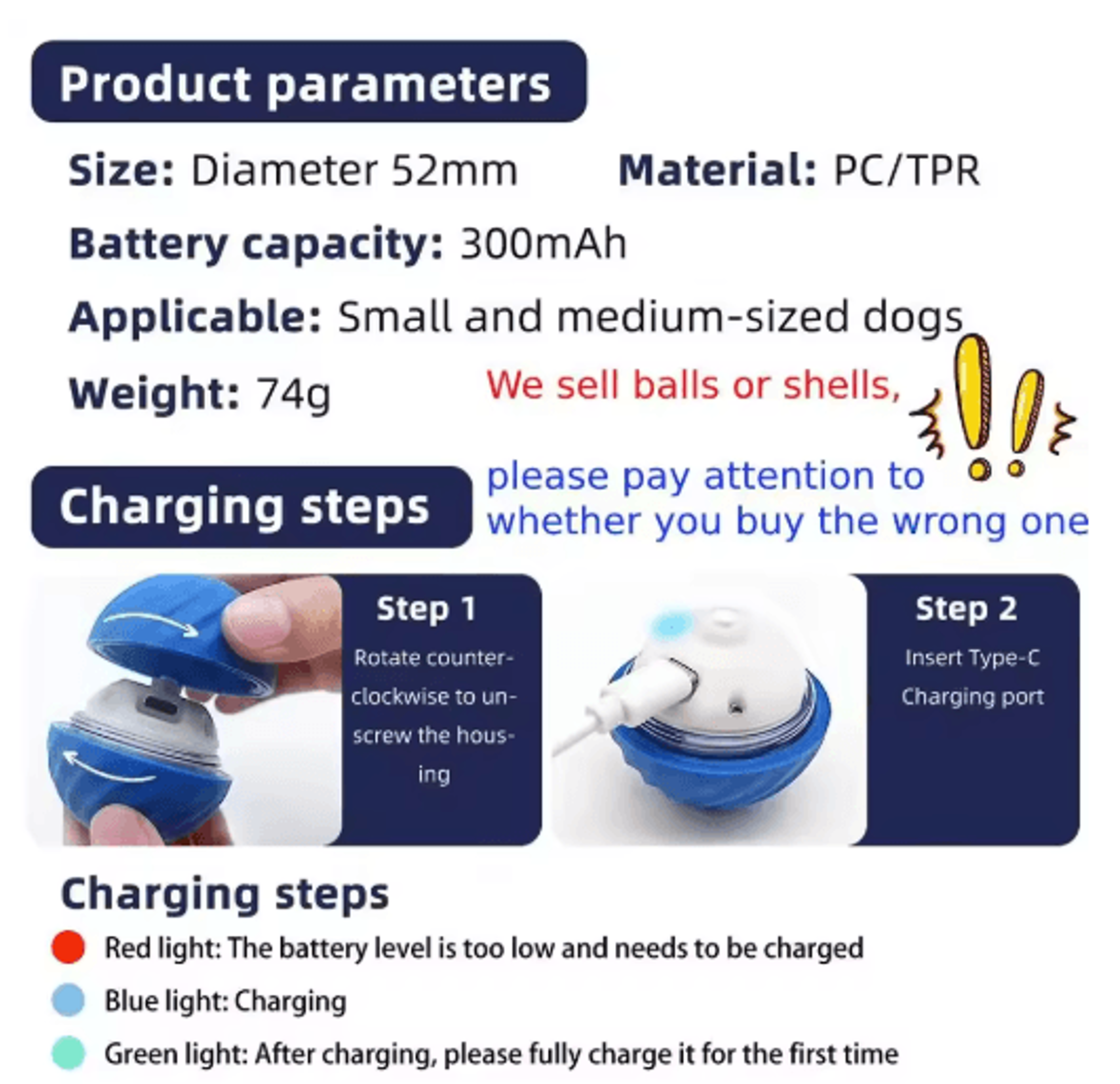 Smart Interactive Rolling Ball Toy For Dogs  Cats Automatic Jumping Pet Entertainment Ball 6