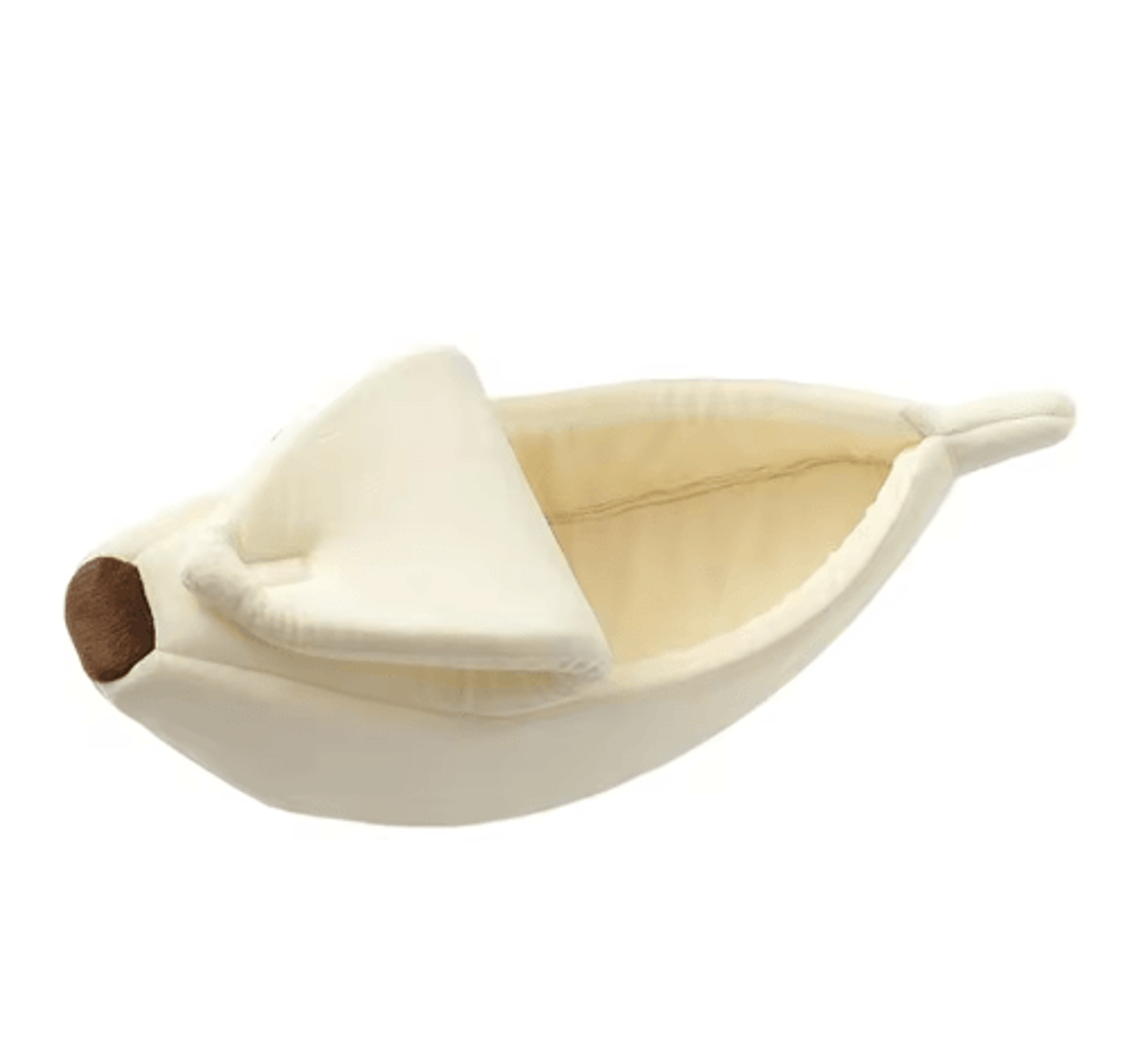 Cute Banana Shape Cozy Cat Bed For Deep Winter Sleep 2