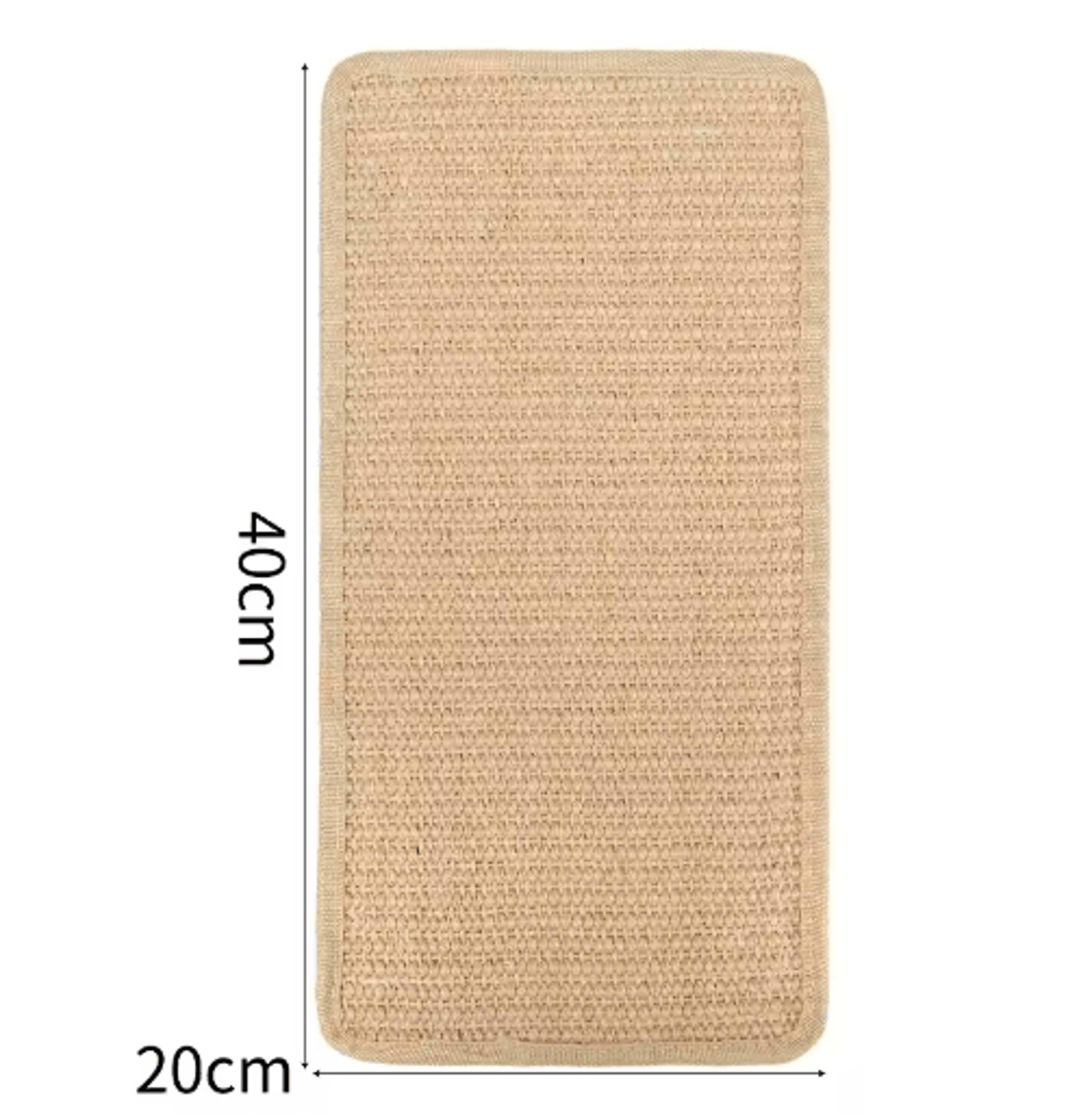 SelfAdhesive Sisal Cat Scratcher Mats  AntiSlip Furniture Protection Pads For Cats 1
