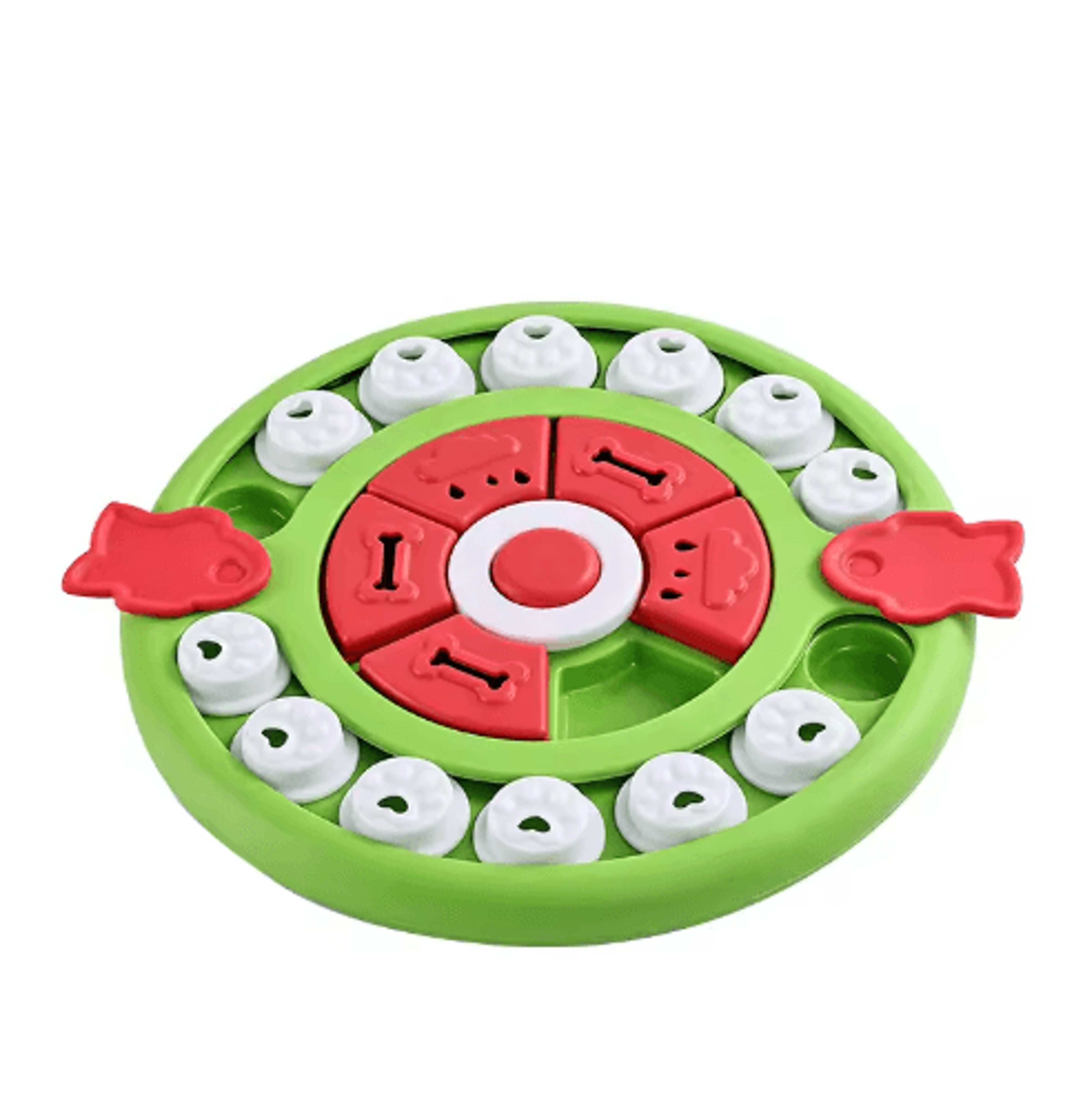 Smart Cat Puzzle Toy Interactive Slow Feeder Turntable For Indoor Cats 1