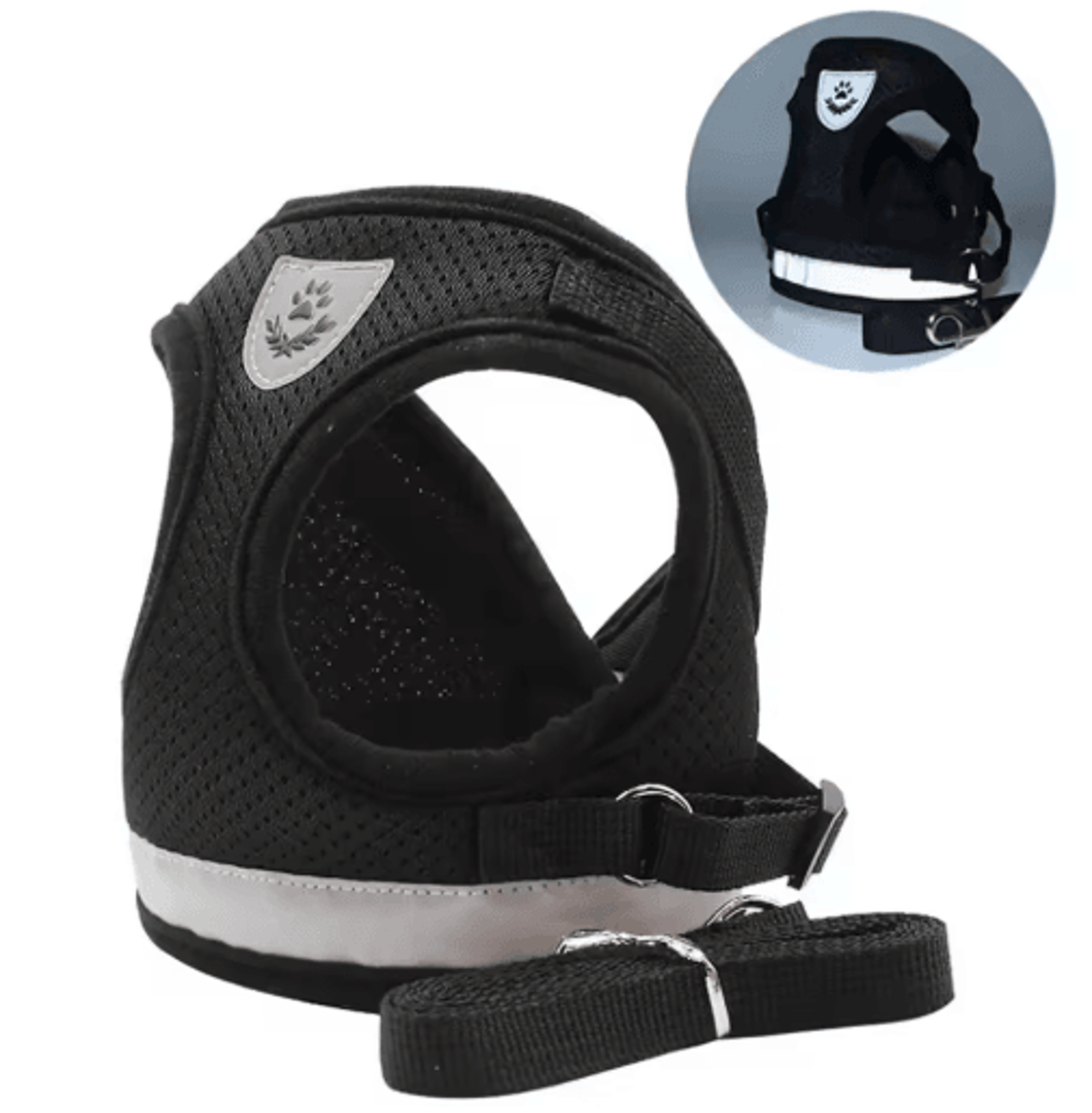 SecureFit Reflective Cat Harness And Leash Set For Safe Outdoor Adventures 2