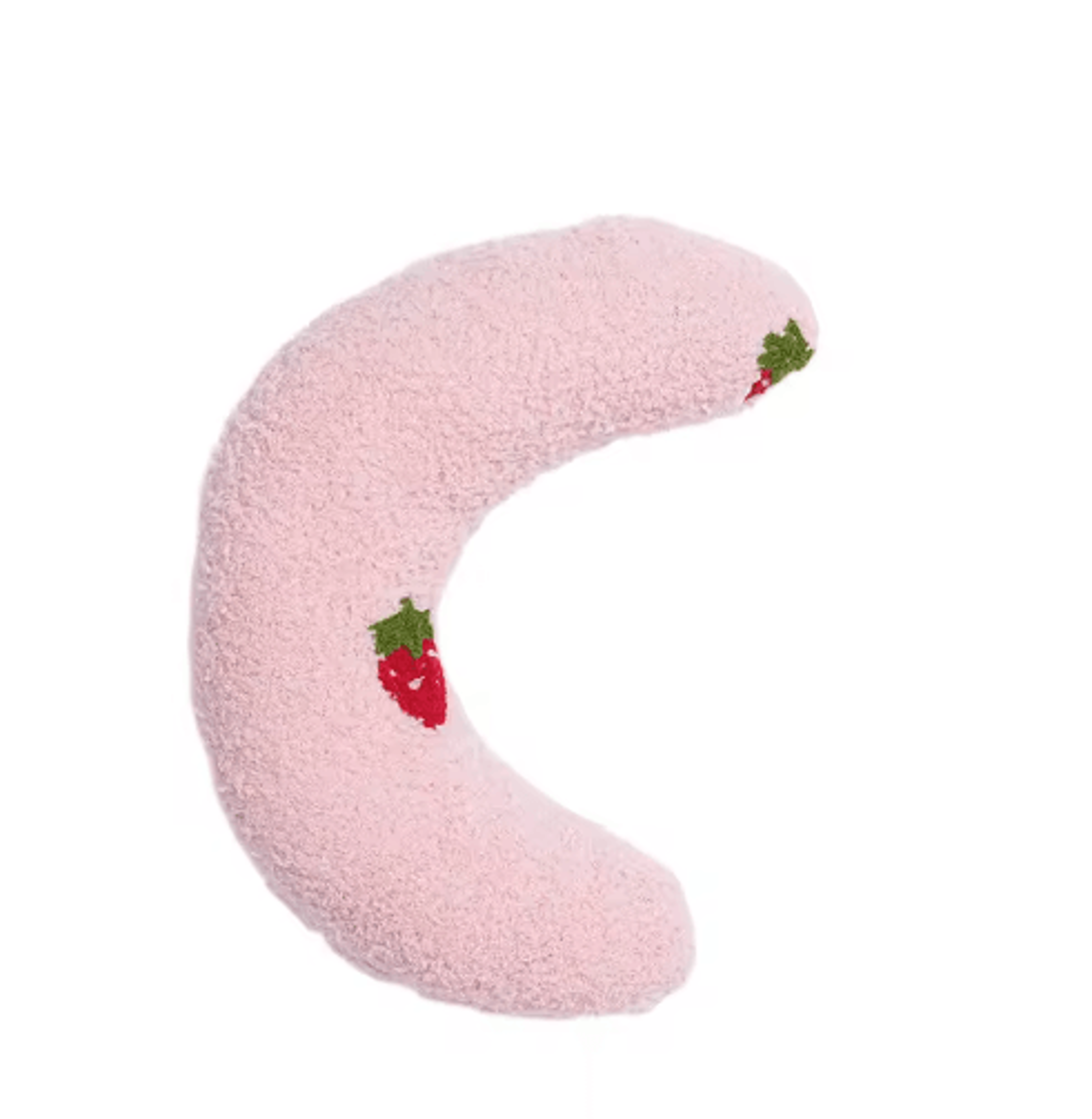 MoonShaped Plush Cat Bed  Super Soft Donut Sleeping Pillow For Cats  Small Dogs 1