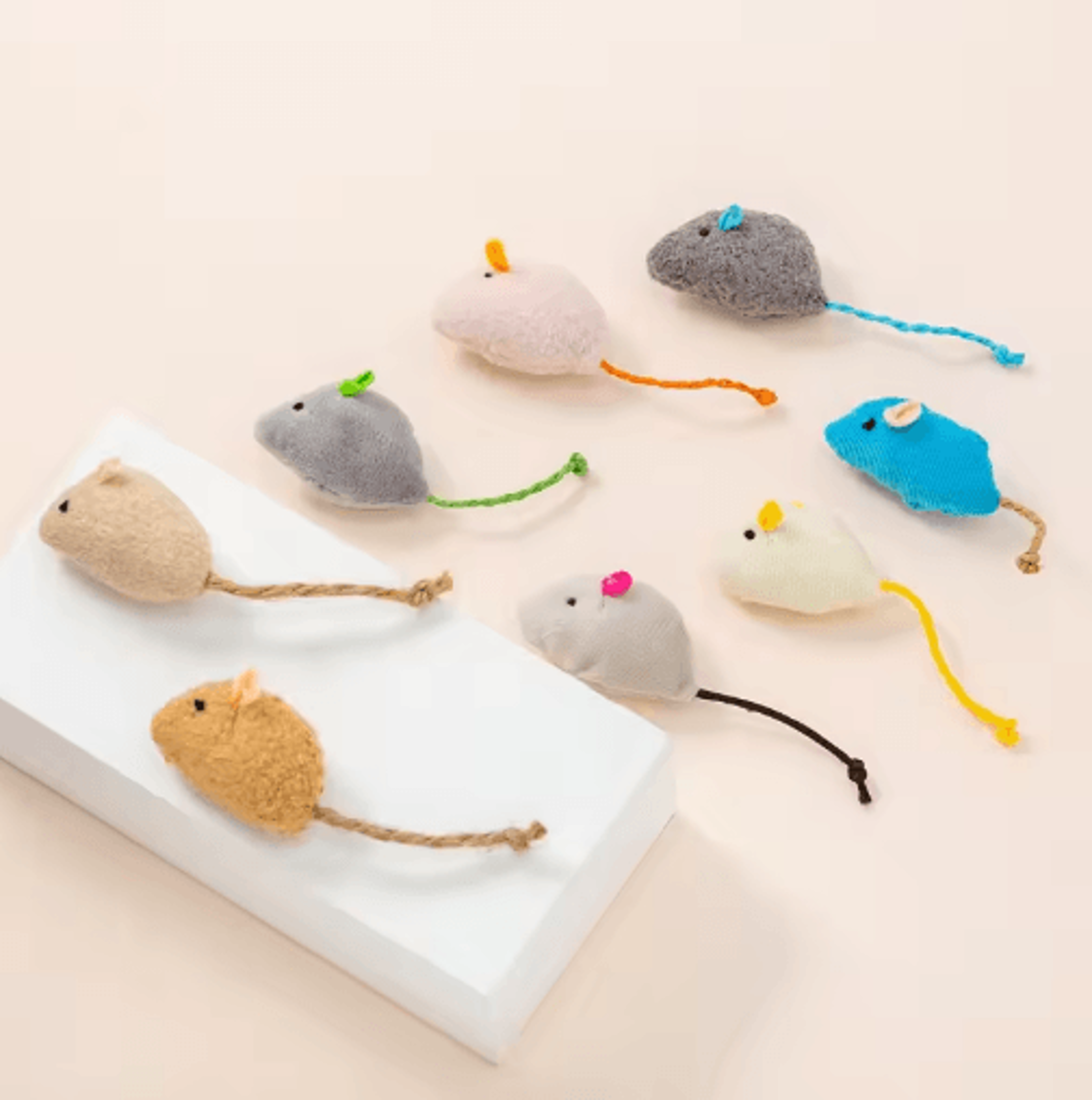 Interactive Plush Rat Cat Toy Cat Toy Mouse For Hunting Chasing  Indoor Play 8