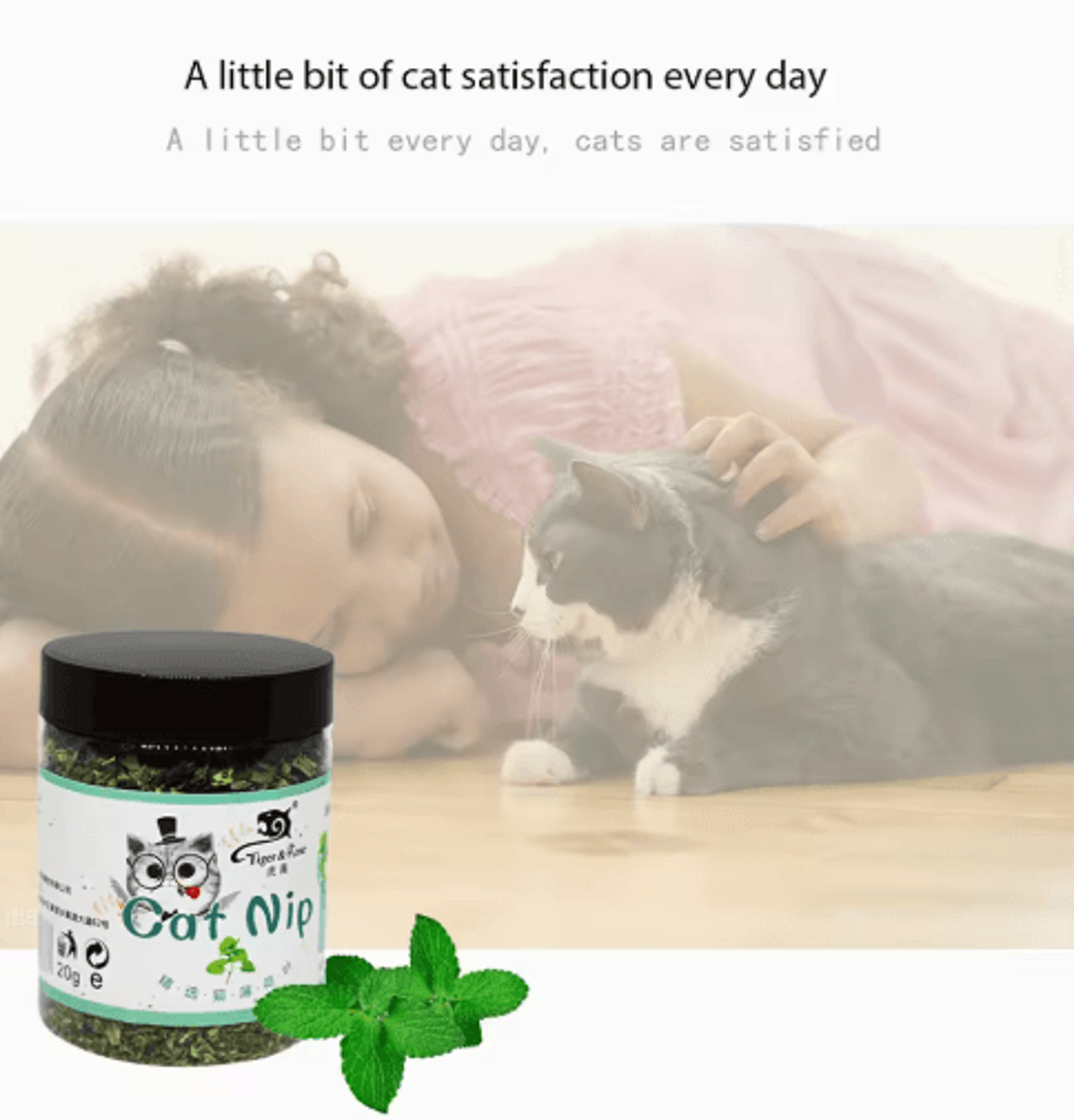Pure Purr Natural Catnip Grass Mint Toy For Happy  Playful Cats 6