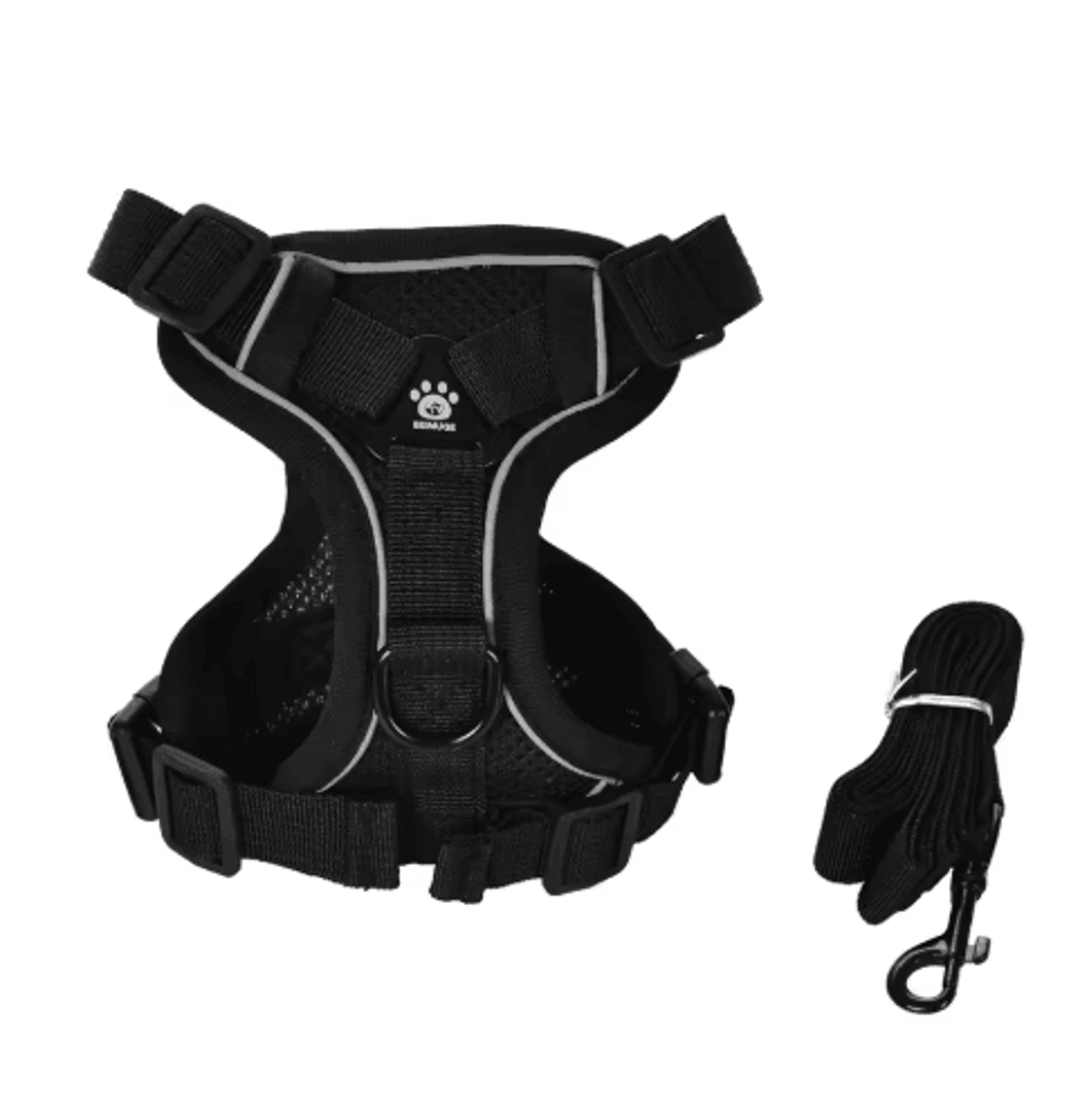 ComfortGlow Reflective Pet Harness  Leash Set For Cats And Small Dogs 3