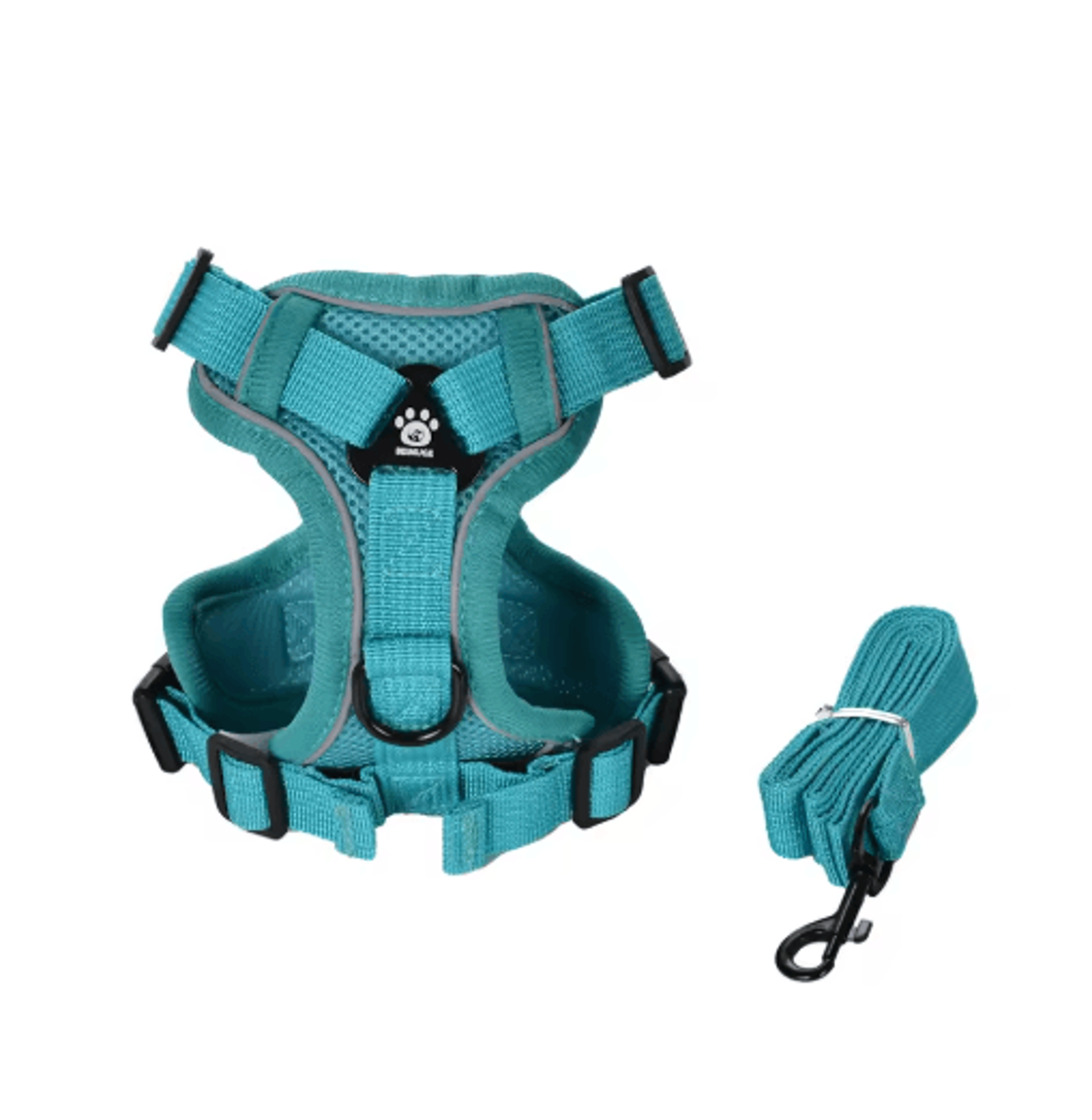 ComfortGlow Reflective Pet Harness  Leash Set For Cats And Small Dogs 4