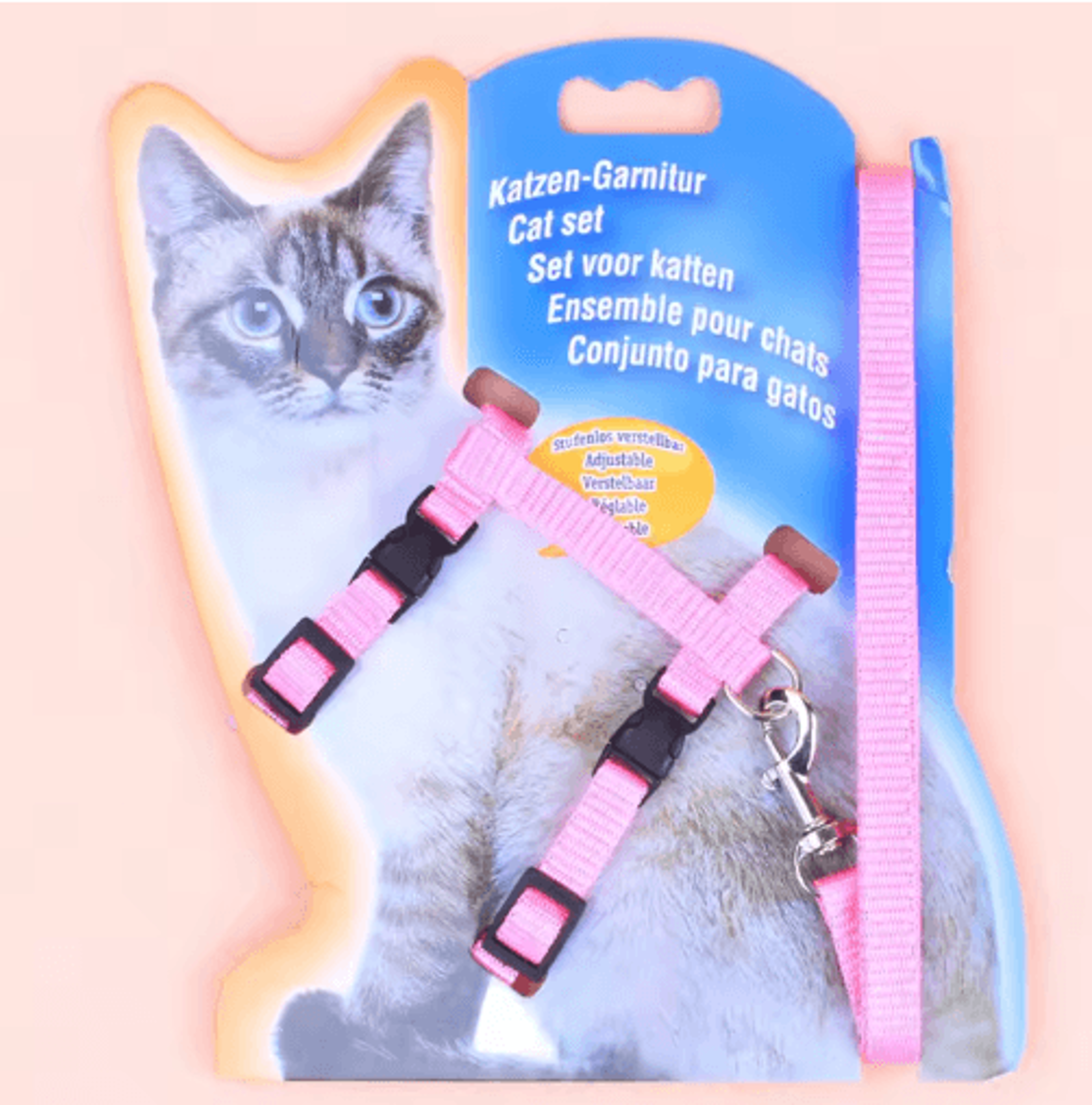 SecureFit Nylon Cat Harness And Leash Set For Everyday Adventures 5