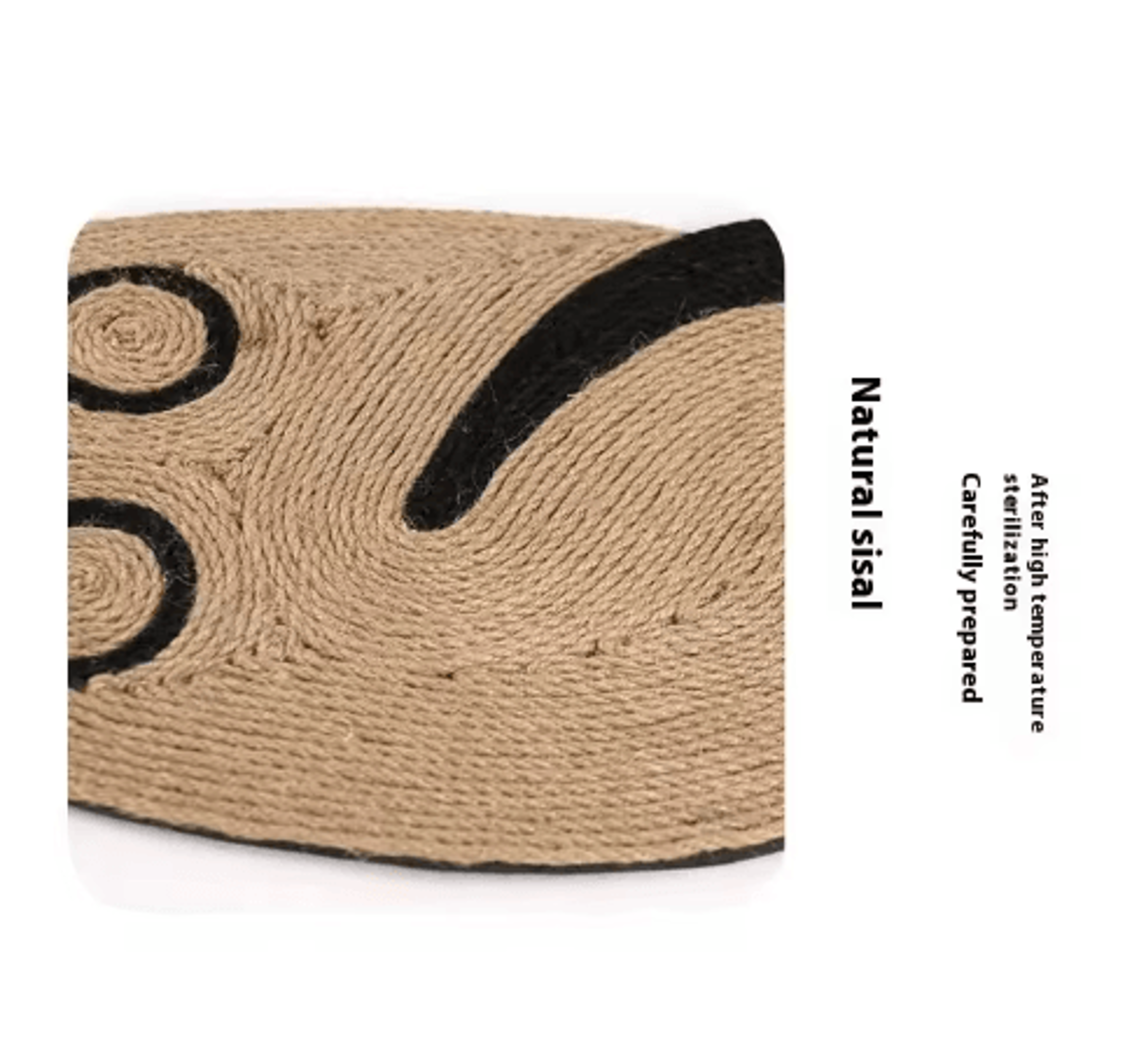 EcoScratch Natural Sisal Cat Scratching Mat For Indoor Cats 4