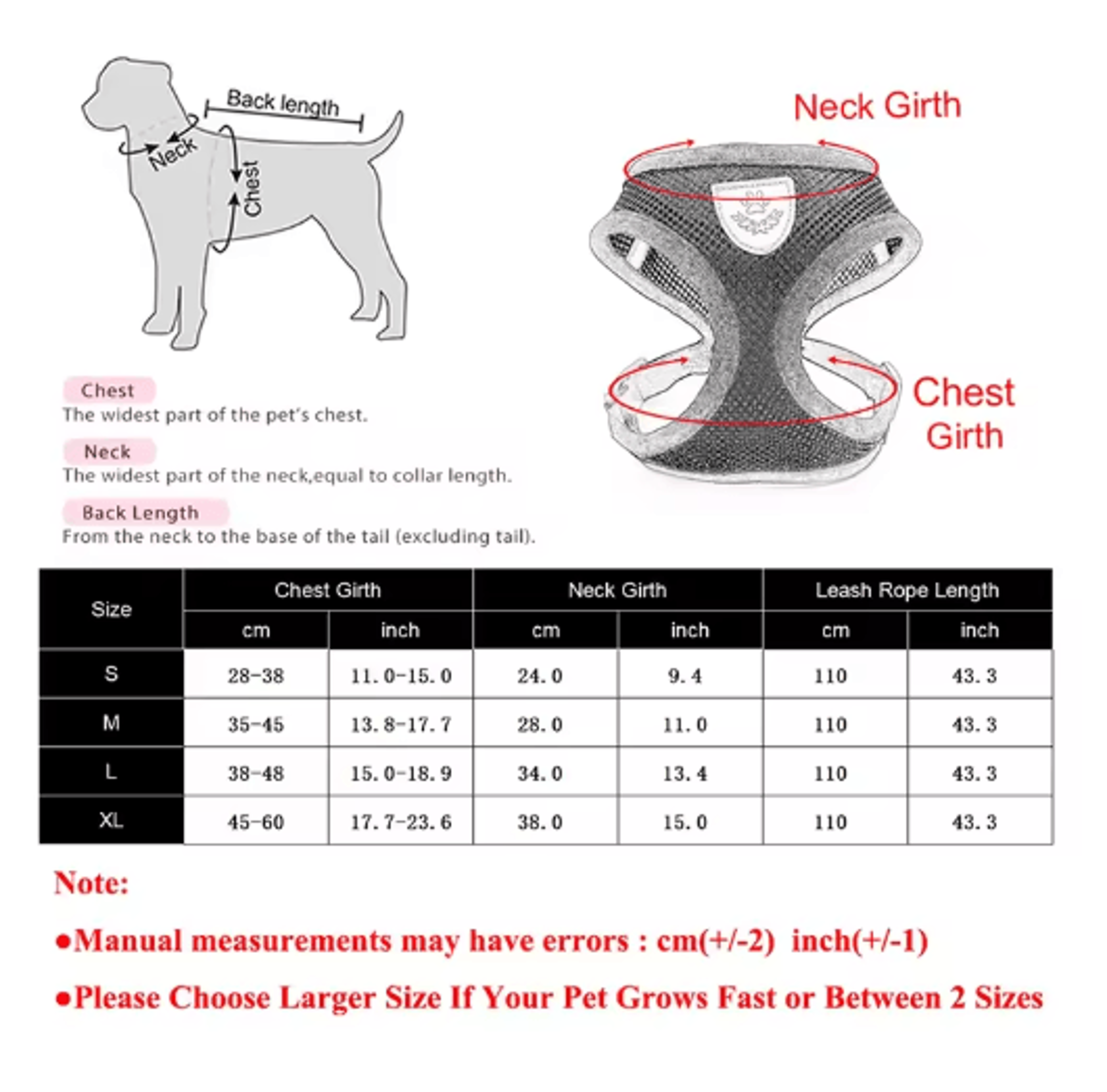 EscapeProof Reflective Cat Harness  Leash Set  Adjustable Safety Vest For Cats And Small Dogs 5