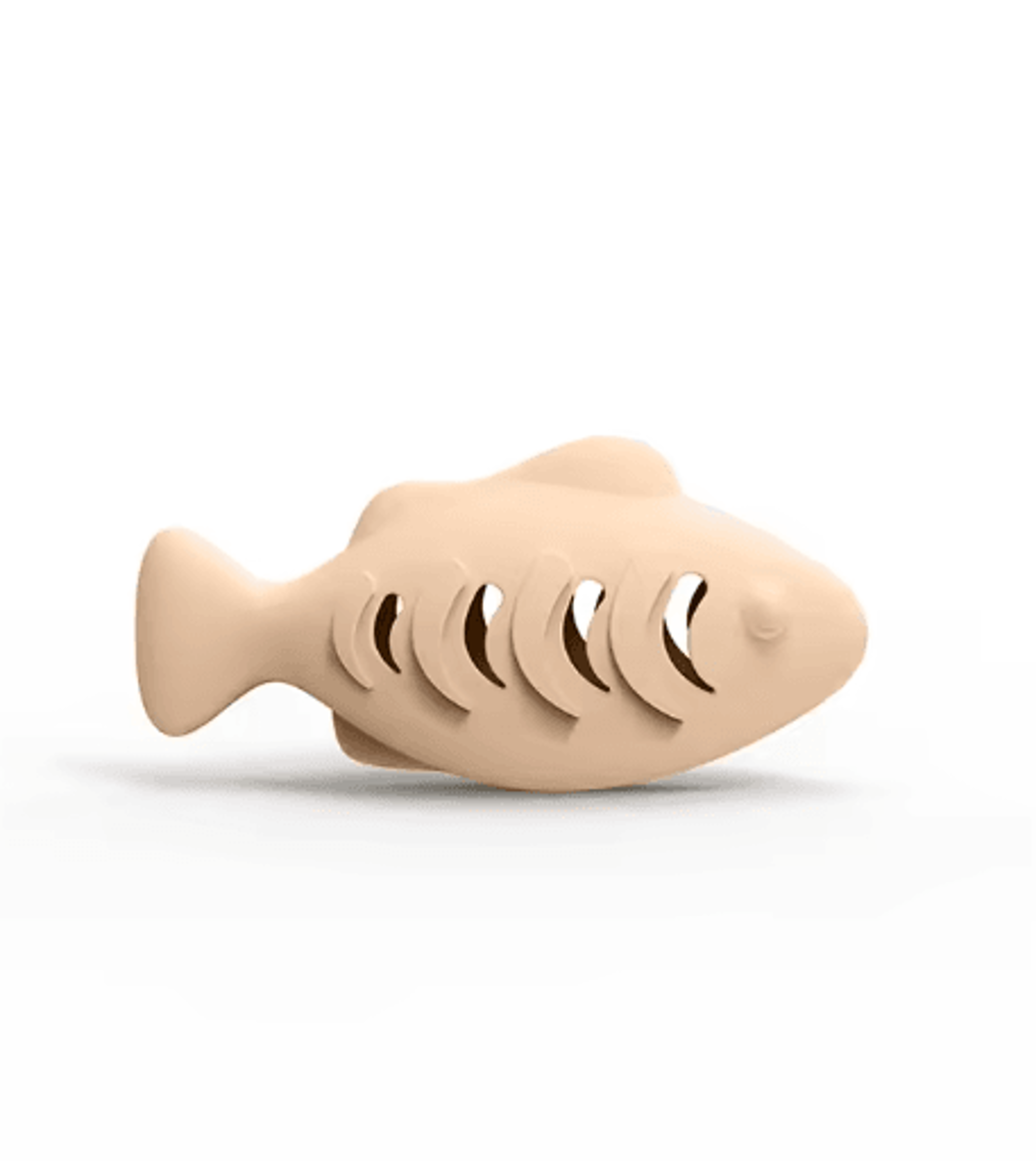 Fin Fun Fish Shaped Cat Treat Toy Interactive Dental Chew Puzzle  Snack Dispenser For Cats 3