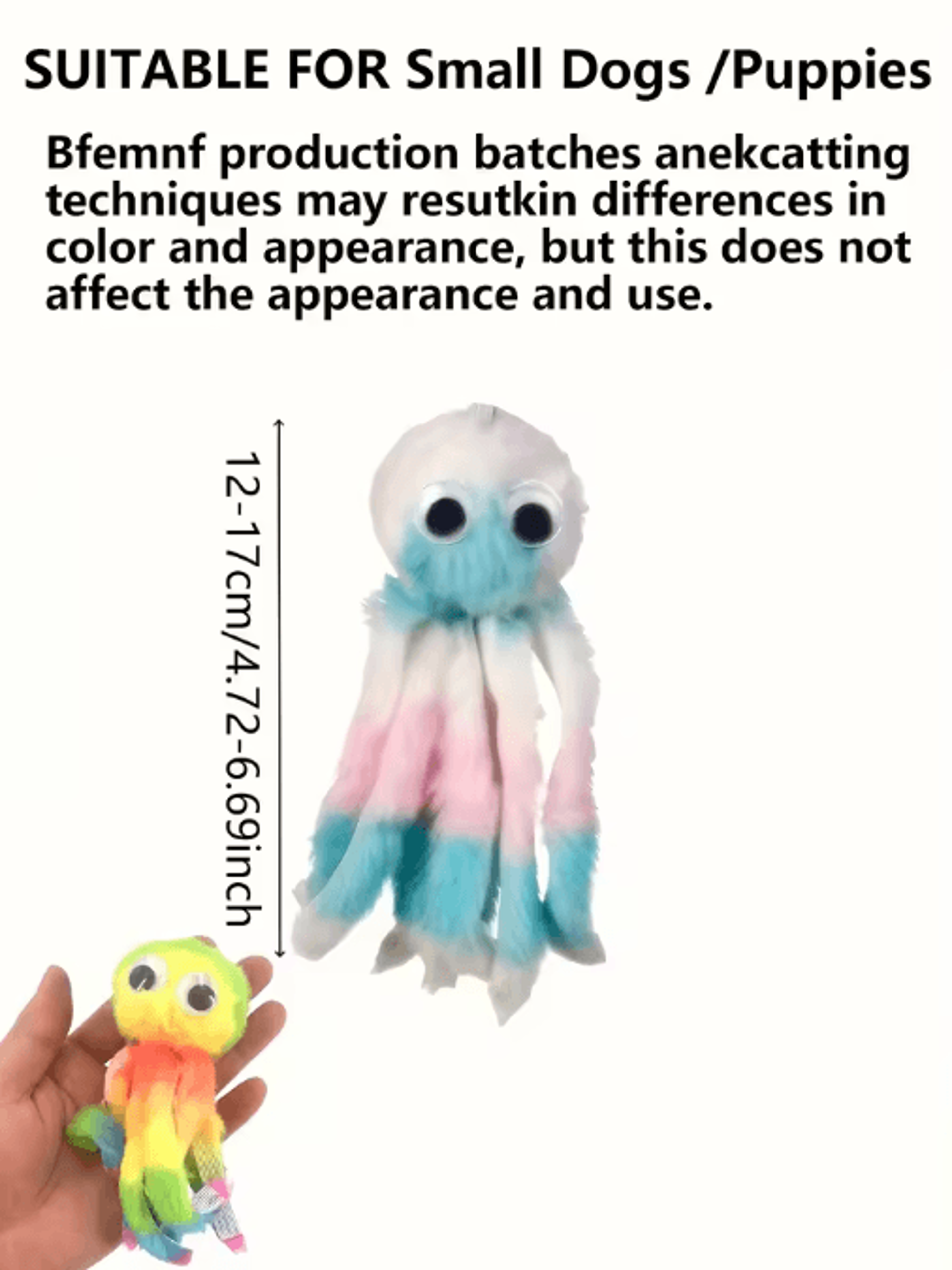 Octopus Plush Cat Toy With Catnip For Chewing Kicking And Interactive Play 10