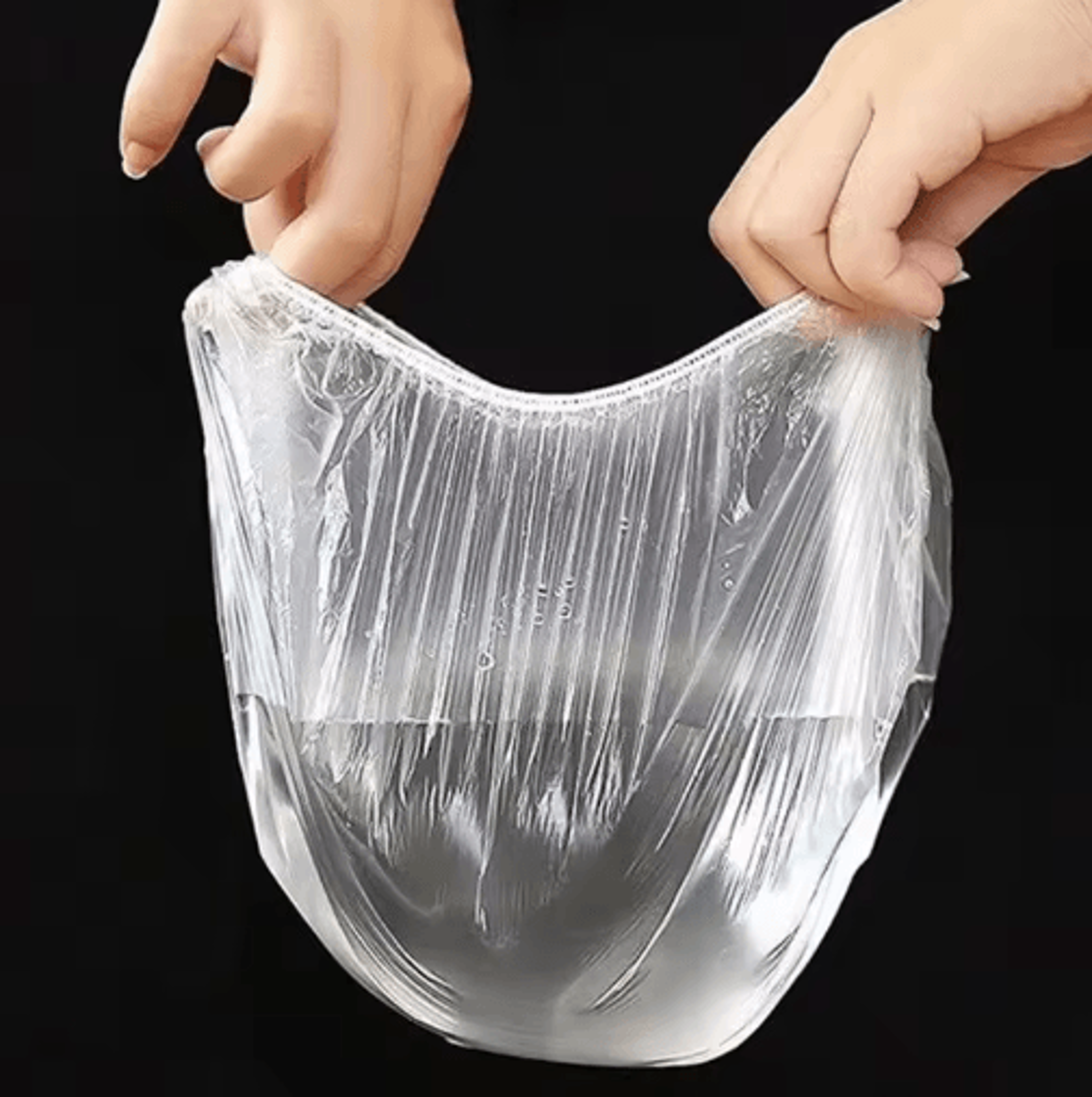 Disposable Elastic Food Covers  Food Grade Fresh Keeping Wrap For Bowls  Produce 4