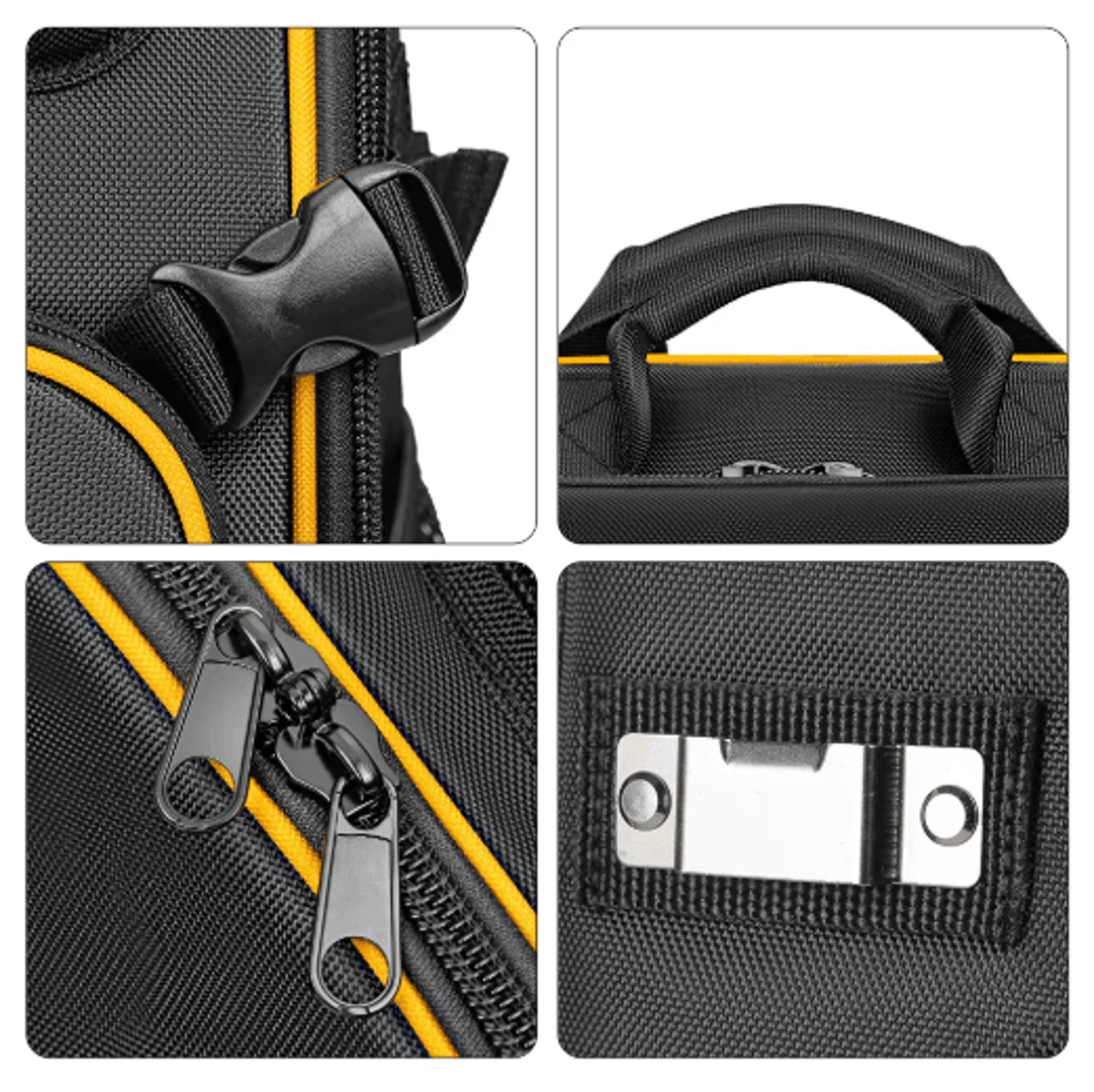 ToolStation Pro Tool Backpack  HeavyDuty Electrician Tool Backpack With Large Interior  Molded Wate 5