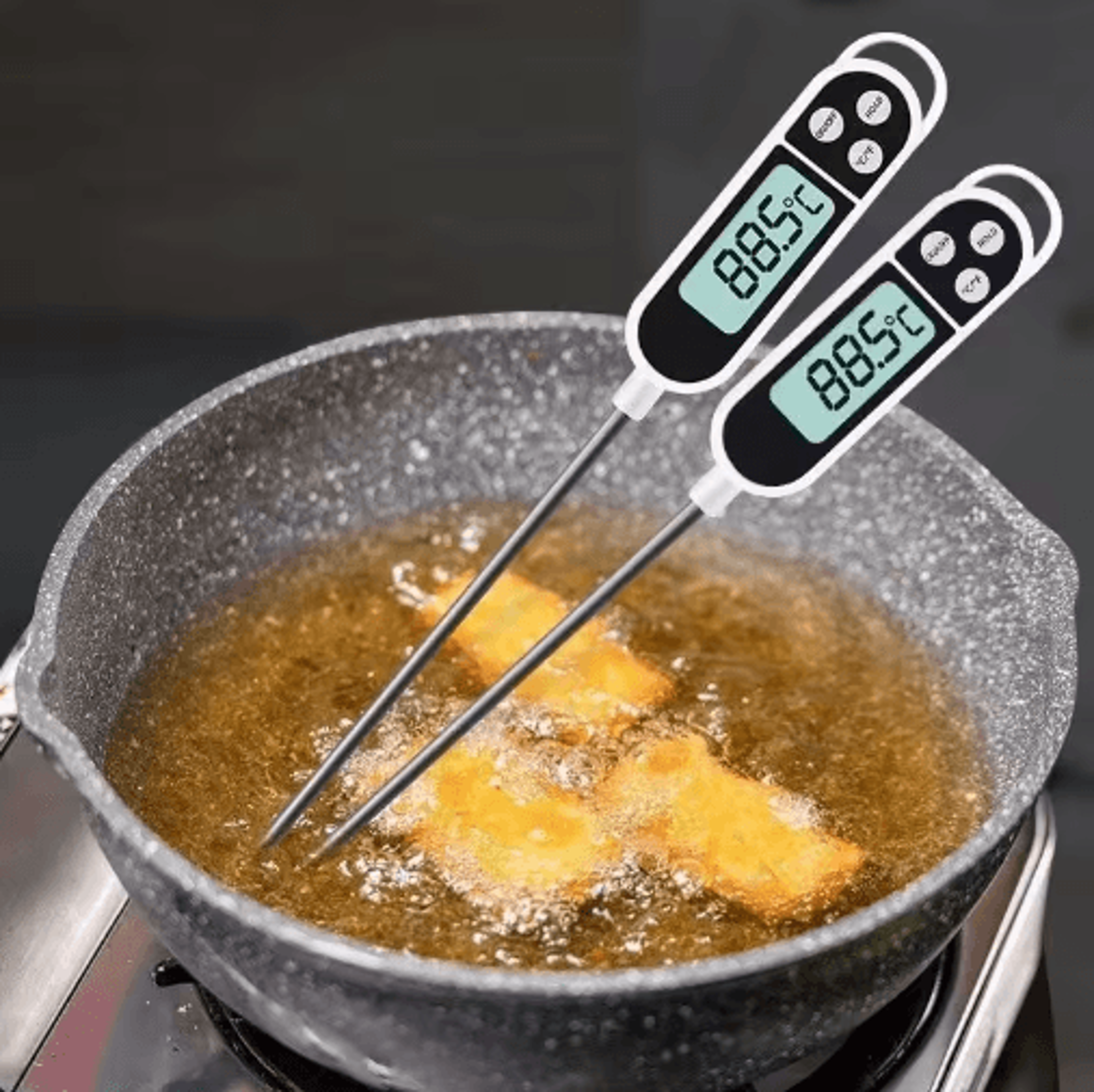 TP300 Digital Meat Thermometer LCD Kitchen Thermometer For Meat BBQ Baking  Food Temperature Measur 7