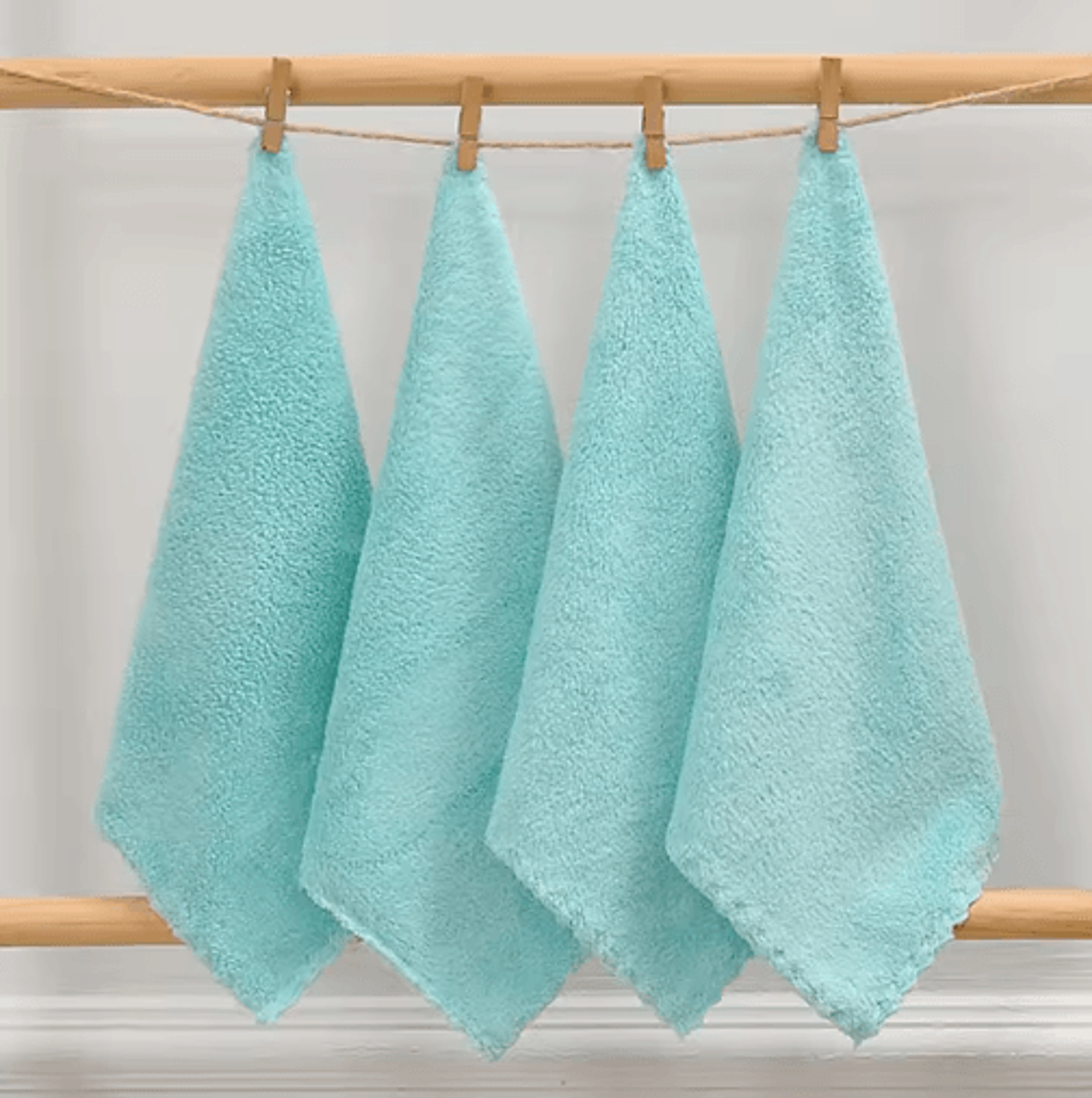 Coral Fleece Hand Towels Soft Super Absorbent Face  Dish Towels 150PCS 3