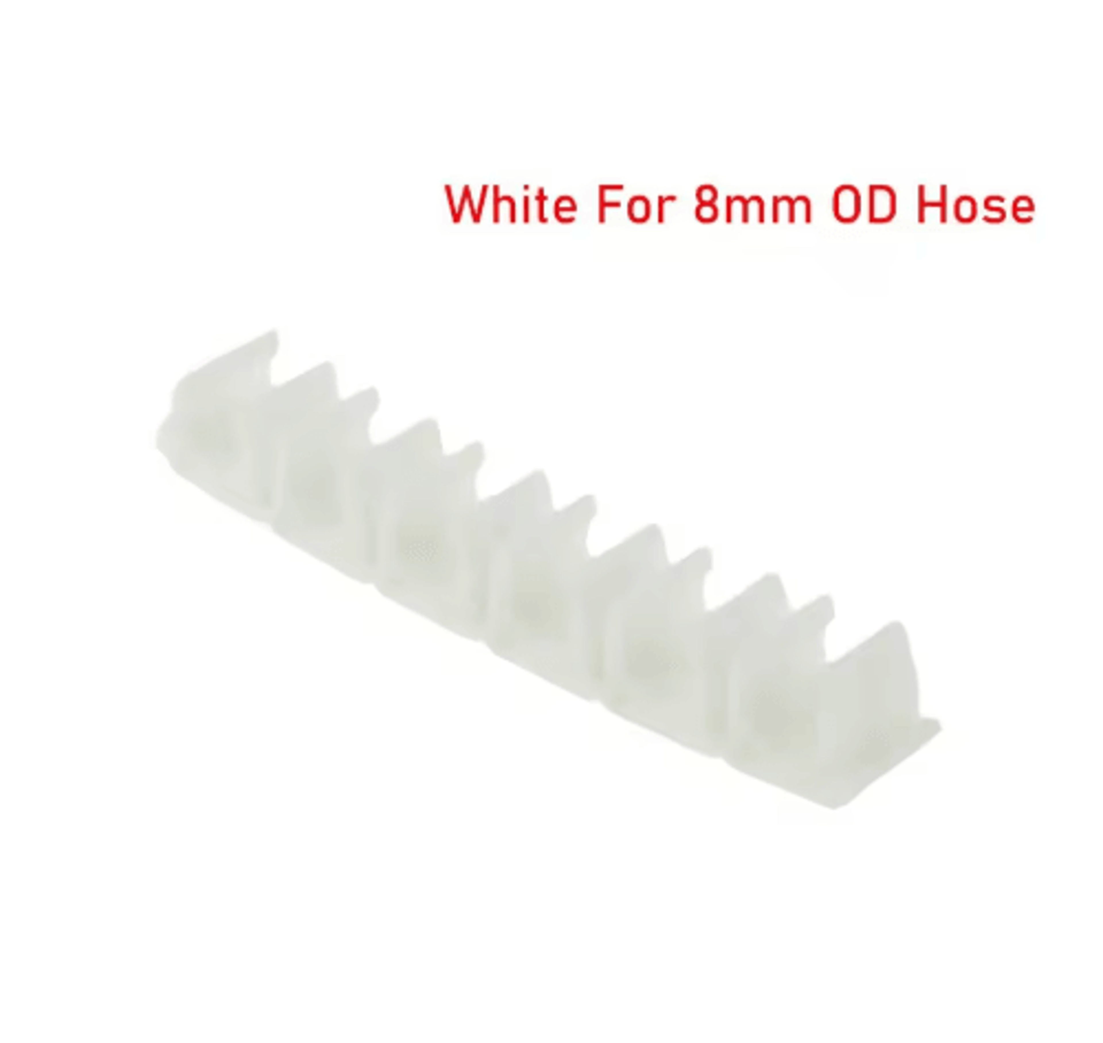 6Way Nylon Pneumatic Tube Clamp  Air Hose  Water Pipe Holder For 412mm Tubing 3