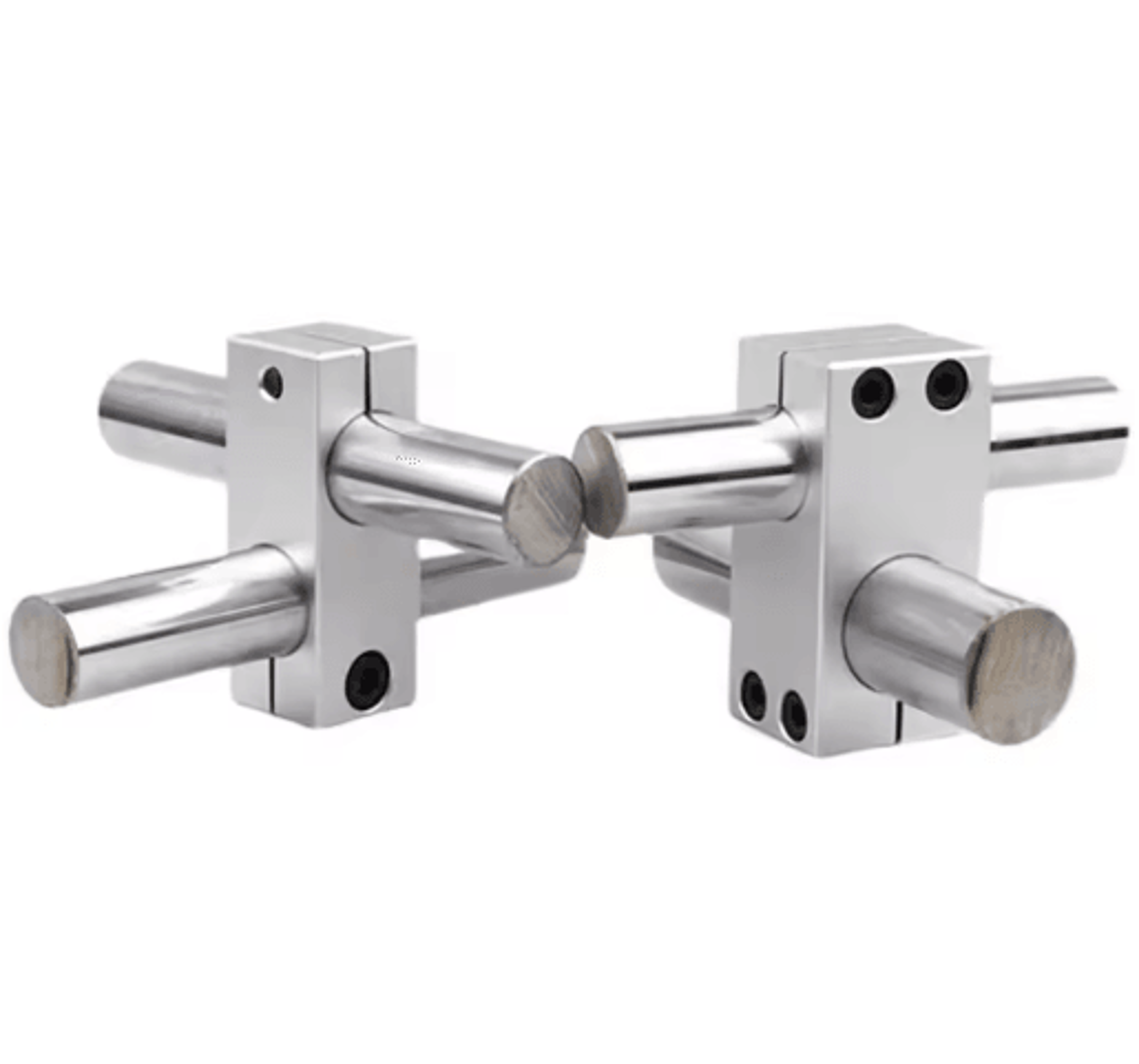 Optical Shaft Cross Clamp  Steel Pipe Fixing Bracket For Vertical  Cross Rod Connections 4