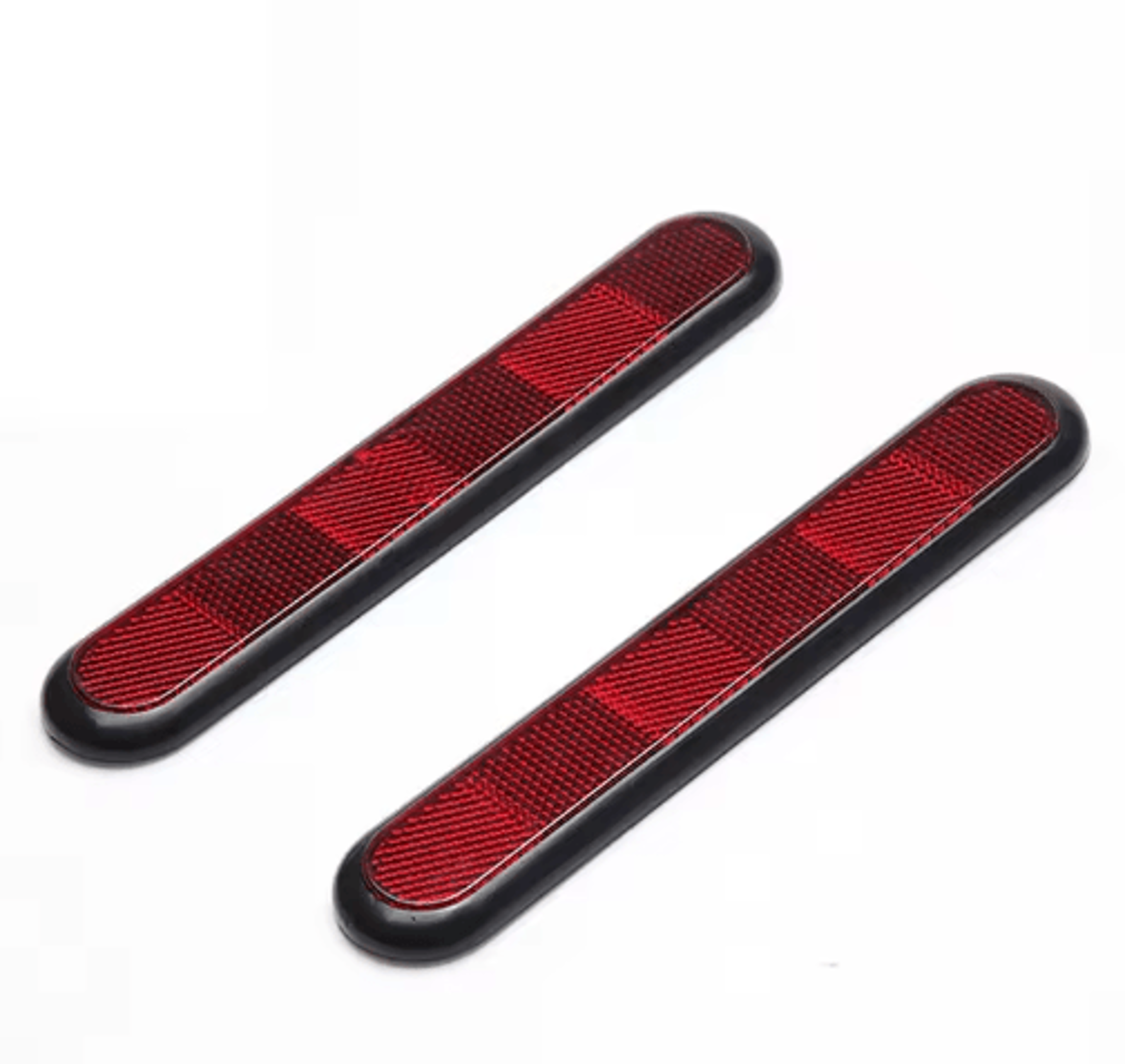 2PCS Reflective Car  Motorcycle Safety Reflectors  HighVisibility Bumper  Front Fork Reflective Sti 1