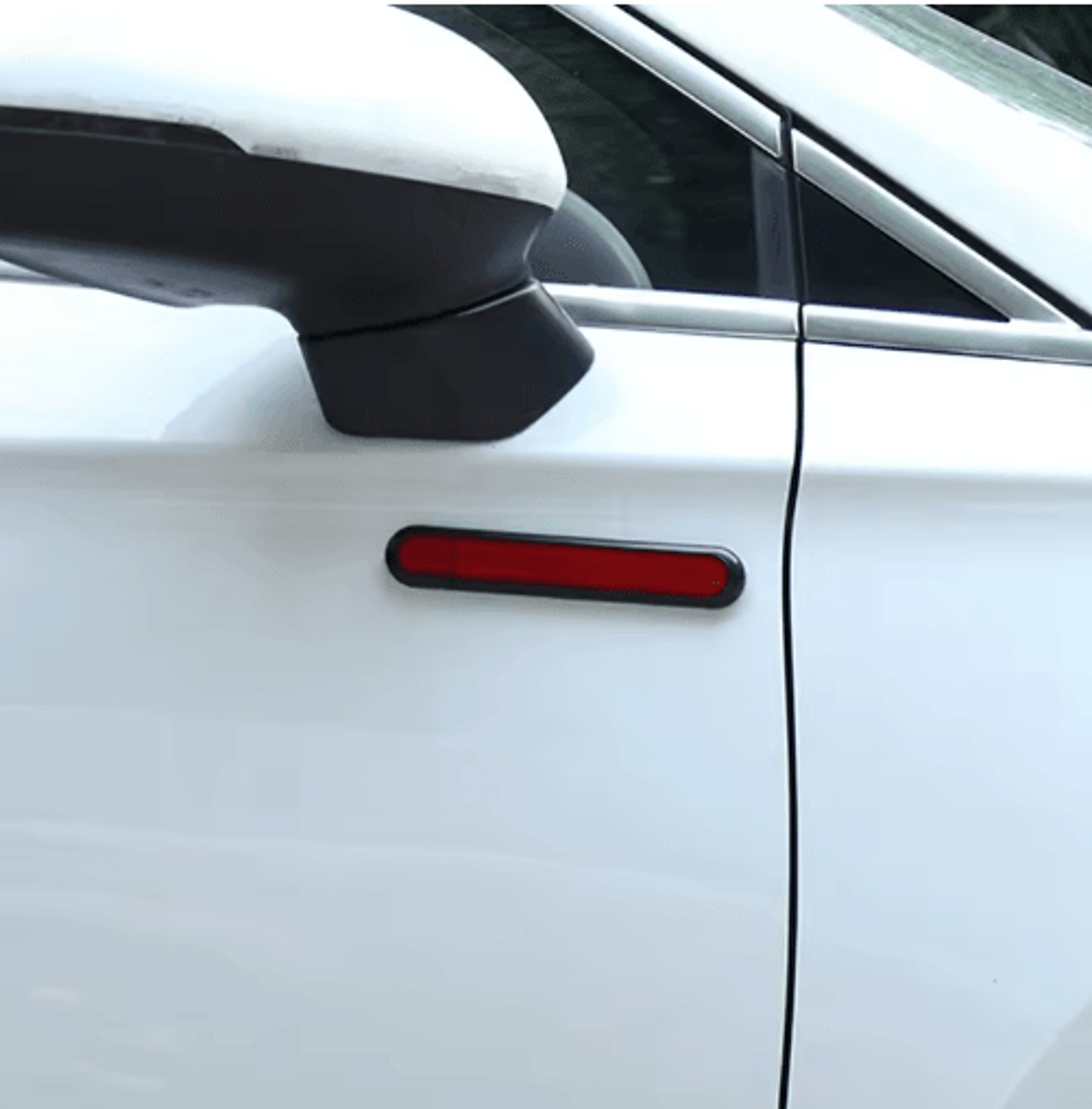 2PCS Reflective Car  Motorcycle Safety Reflectors  HighVisibility Bumper  Front Fork Reflective Sti 2