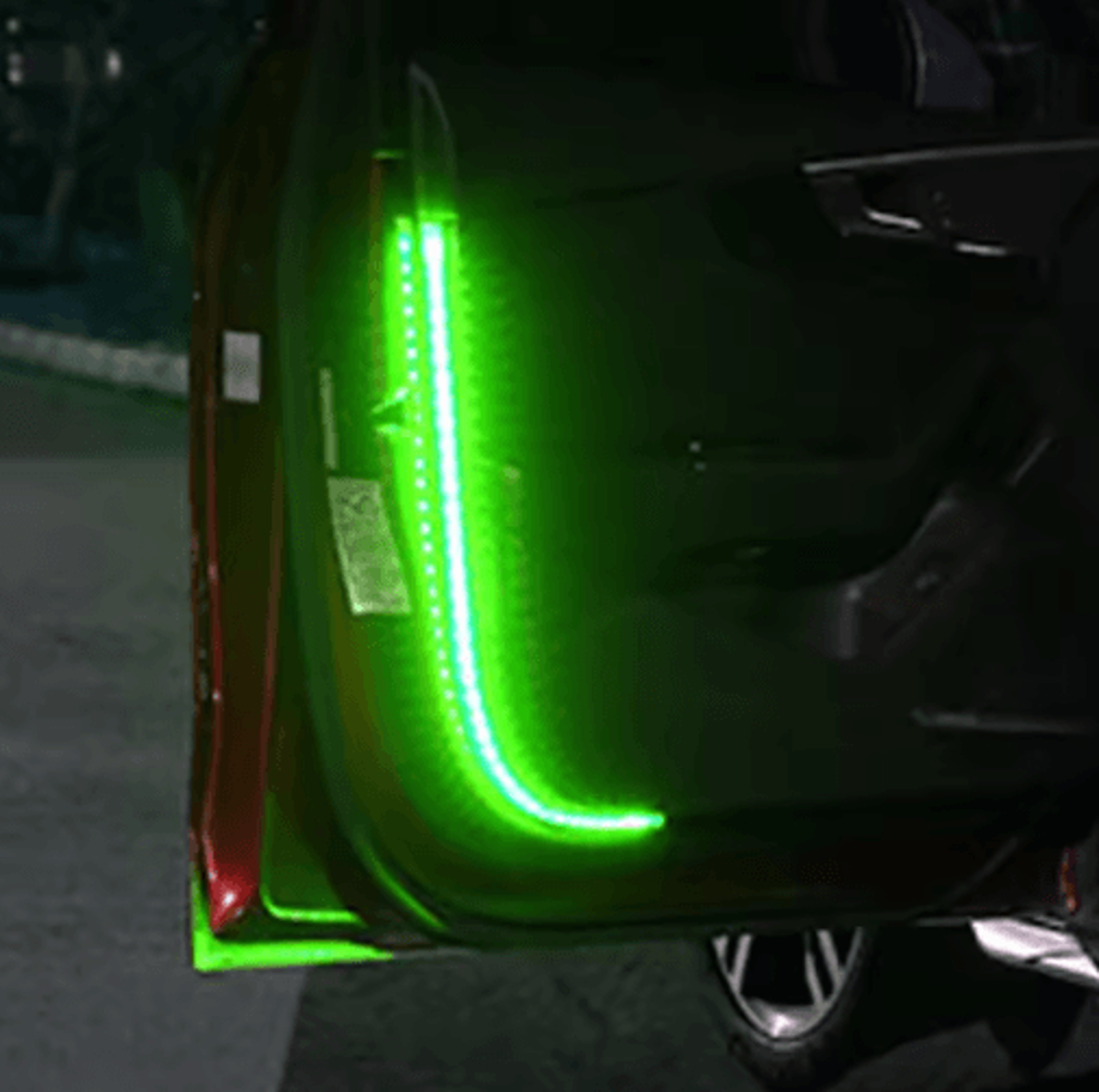 LED Car Door Warning Lights  AntiCollision Flashing Safety Lights 1 2 Or 4Pack 3