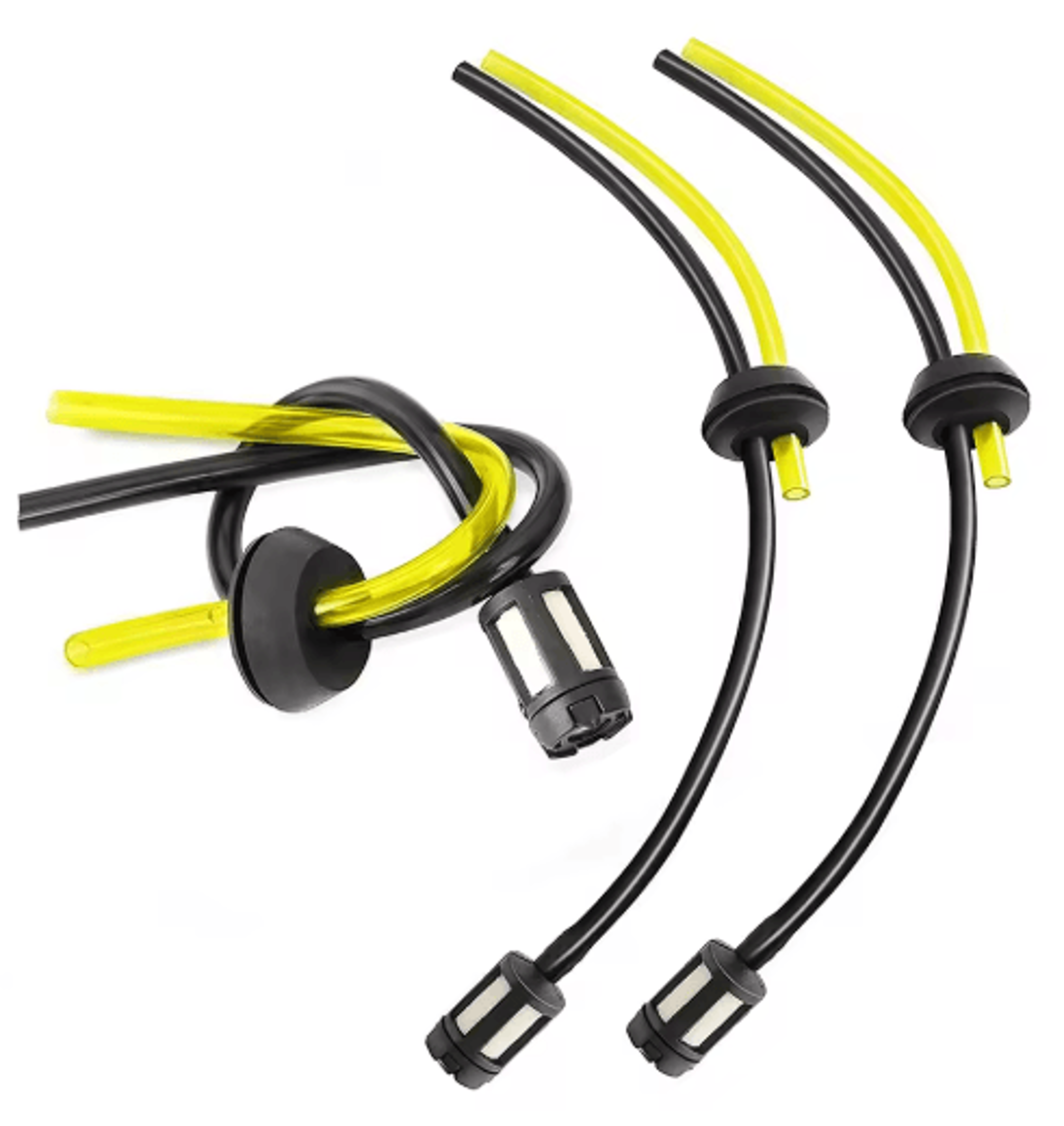 3Pack Universal Grass Trimmer Fuel Line  Primer Bulb Replacement Kit 5